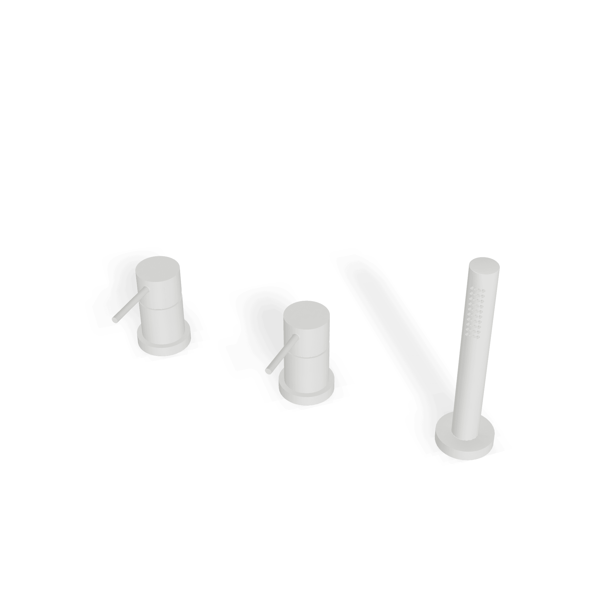 Смеситель на борт ванны без излива Up+