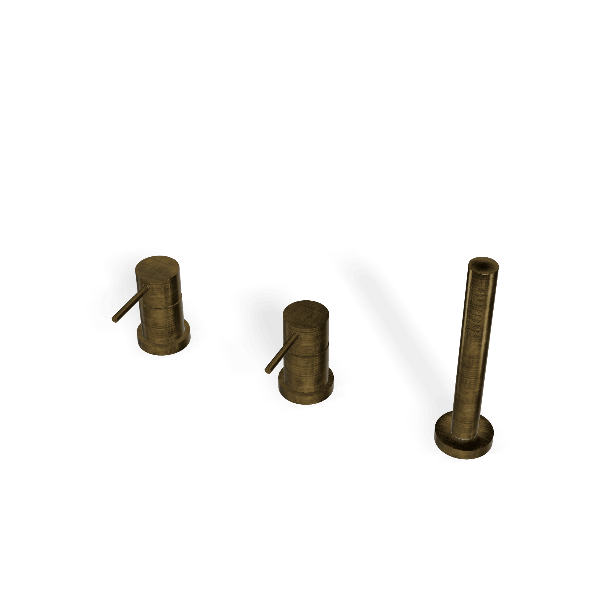 Смеситель на борт ванны без излива Up+