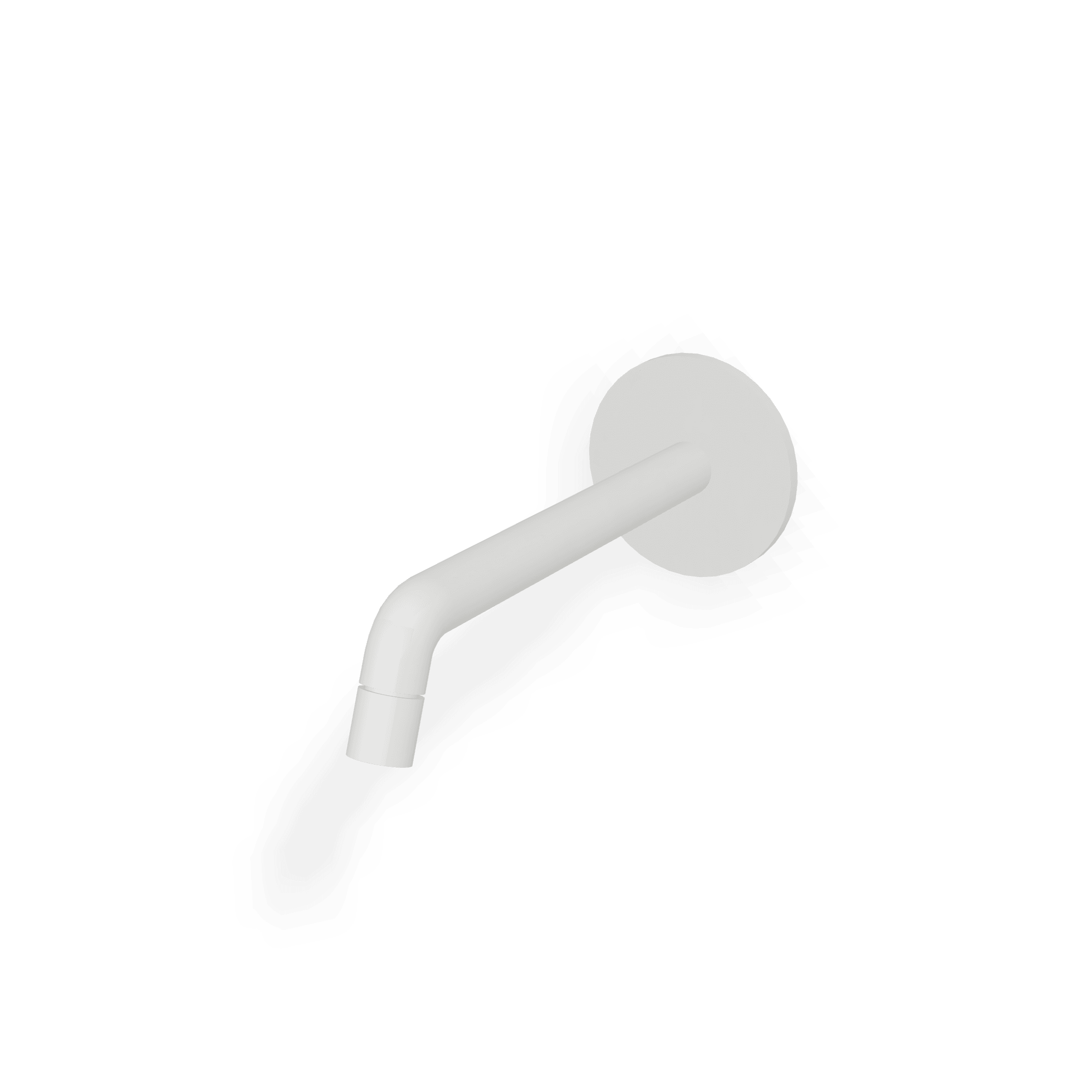 Излив для ванны настенный 177 мм Up+