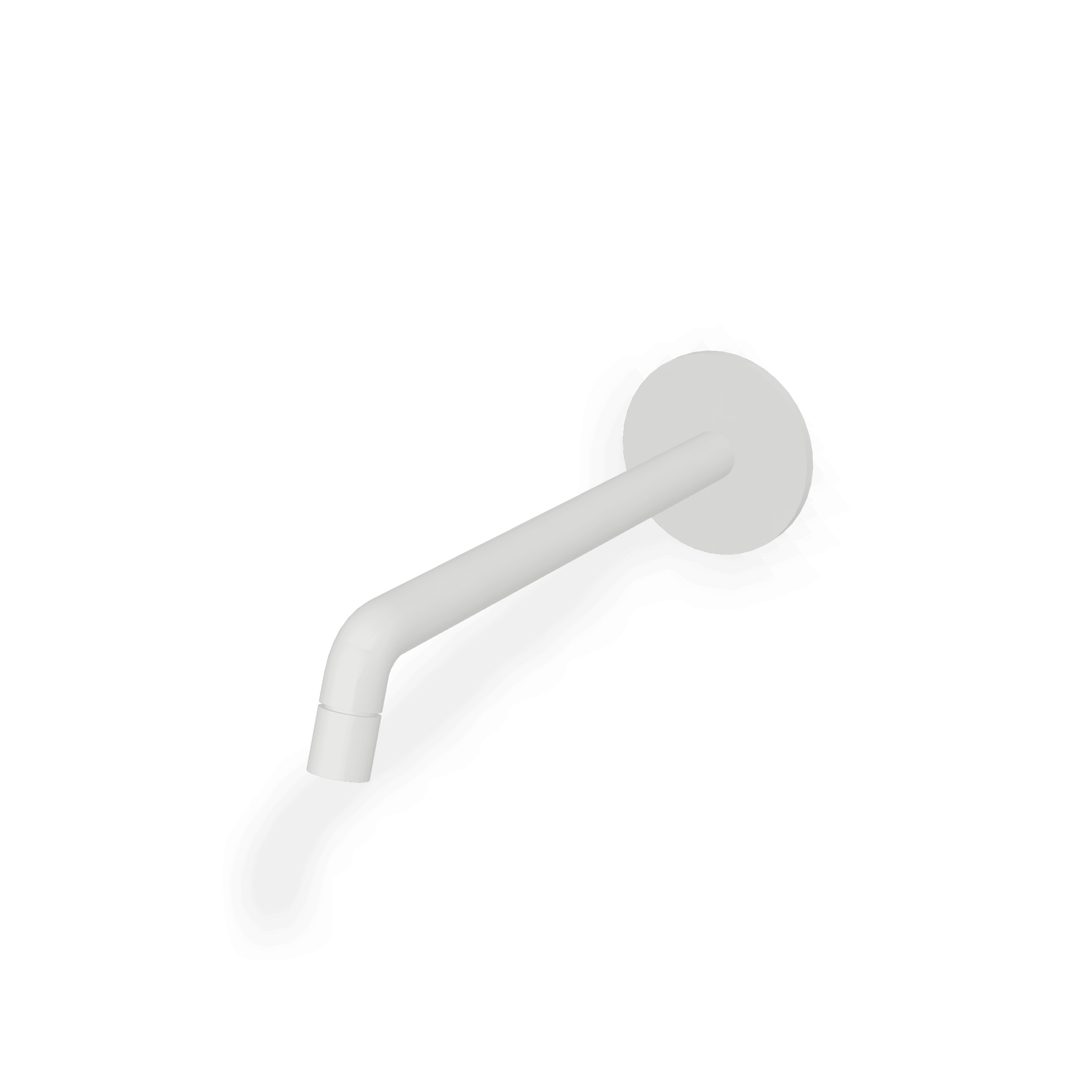 Излив для ванны настенный 227 мм Up+