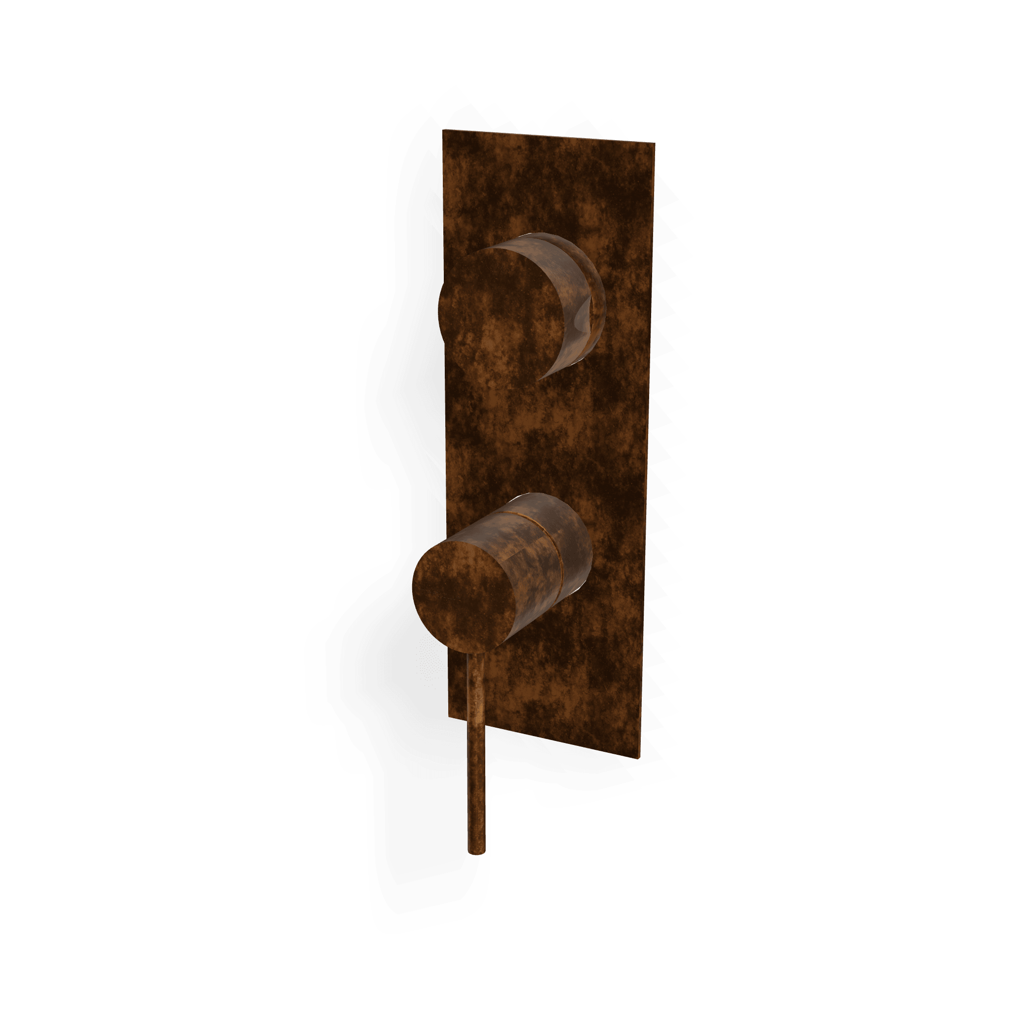 Внешняя часть смесителя для душа на 2 потребителя Up+