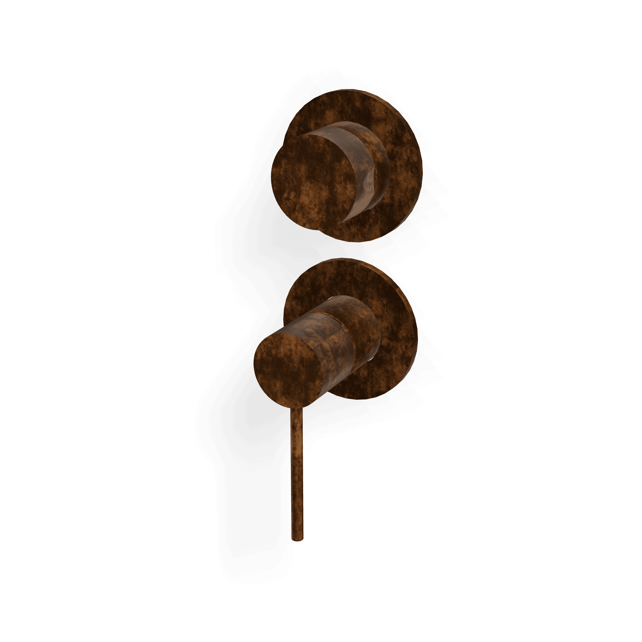 Внешняя часть смесителя для душа на 2 потребителя Up+