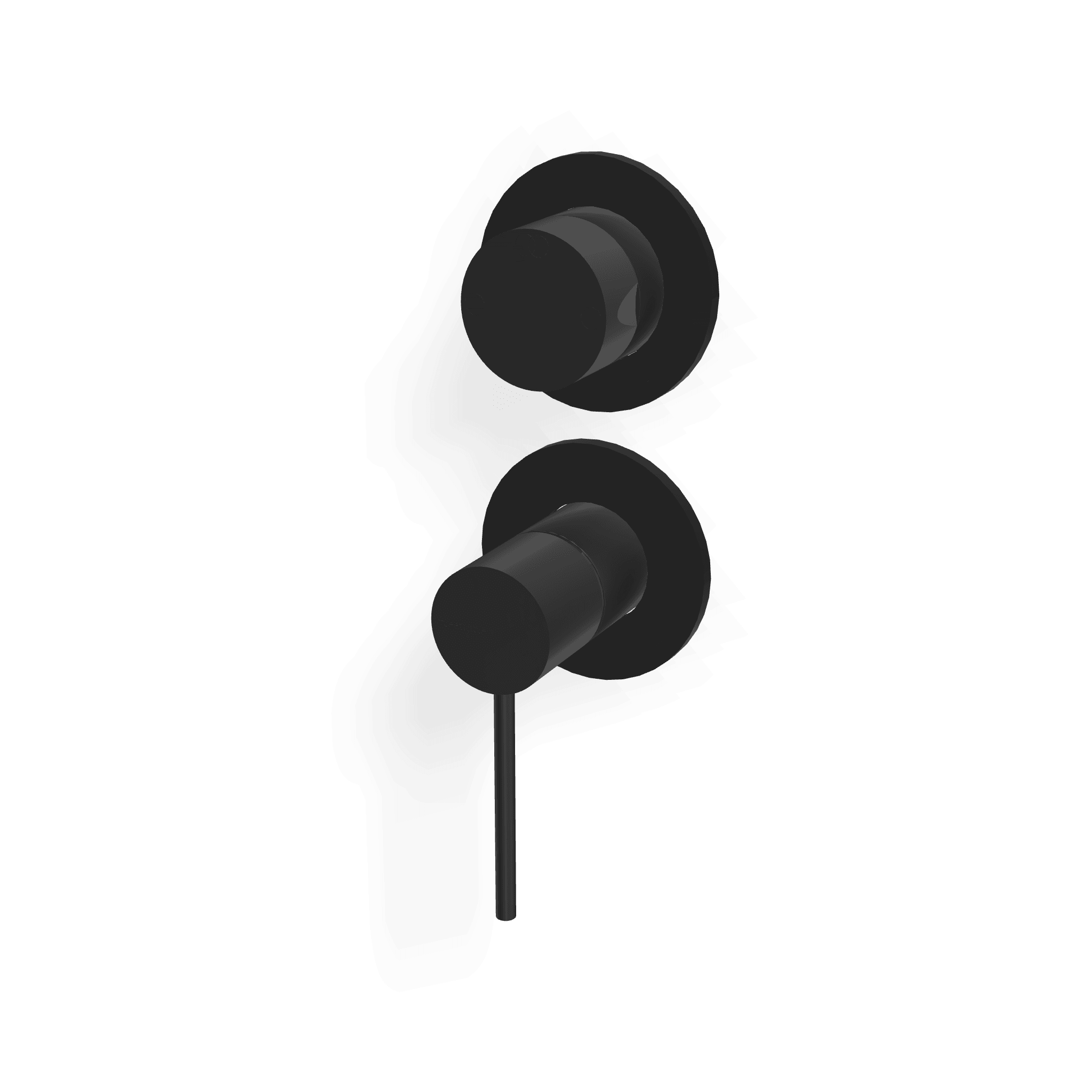 Внешняя часть смесителя для душа на 2 потребителя Up+