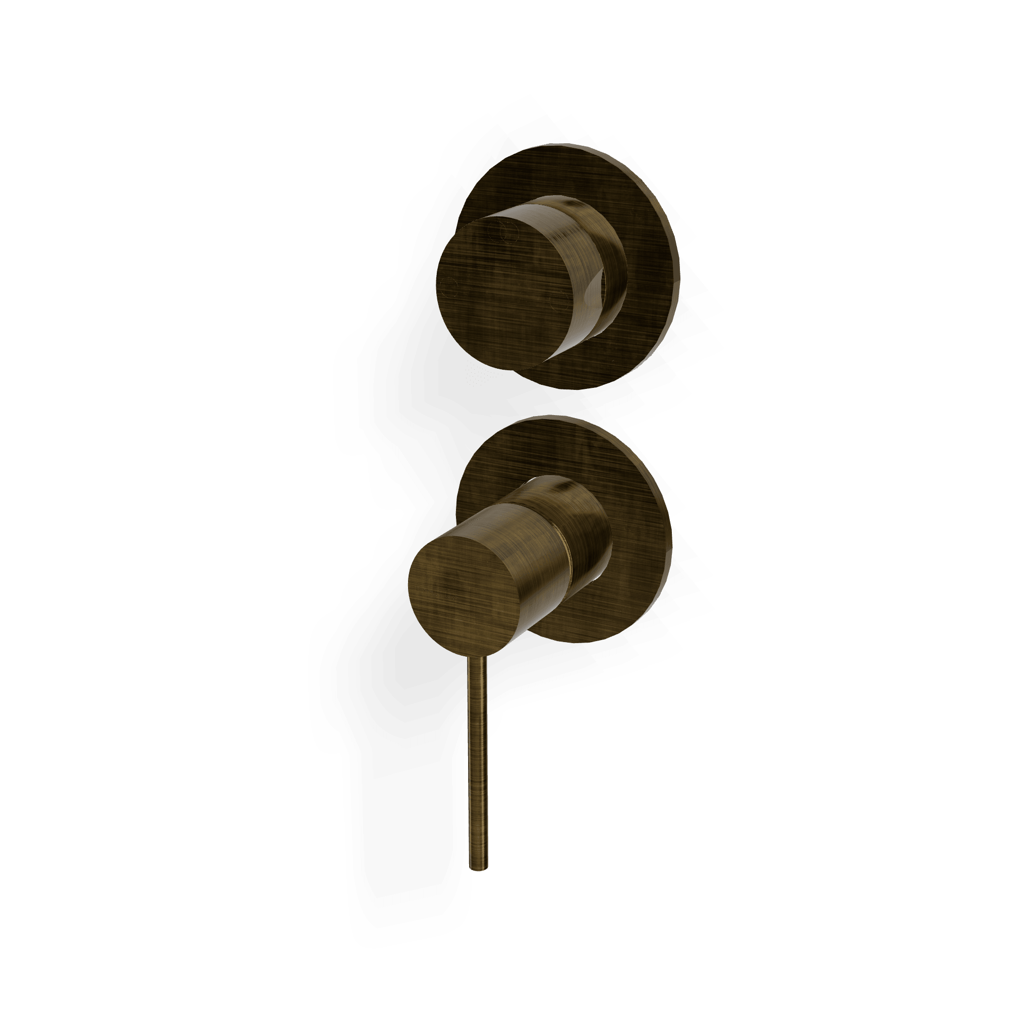 Внешняя часть смесителя для душа на 2 потребителя Up+