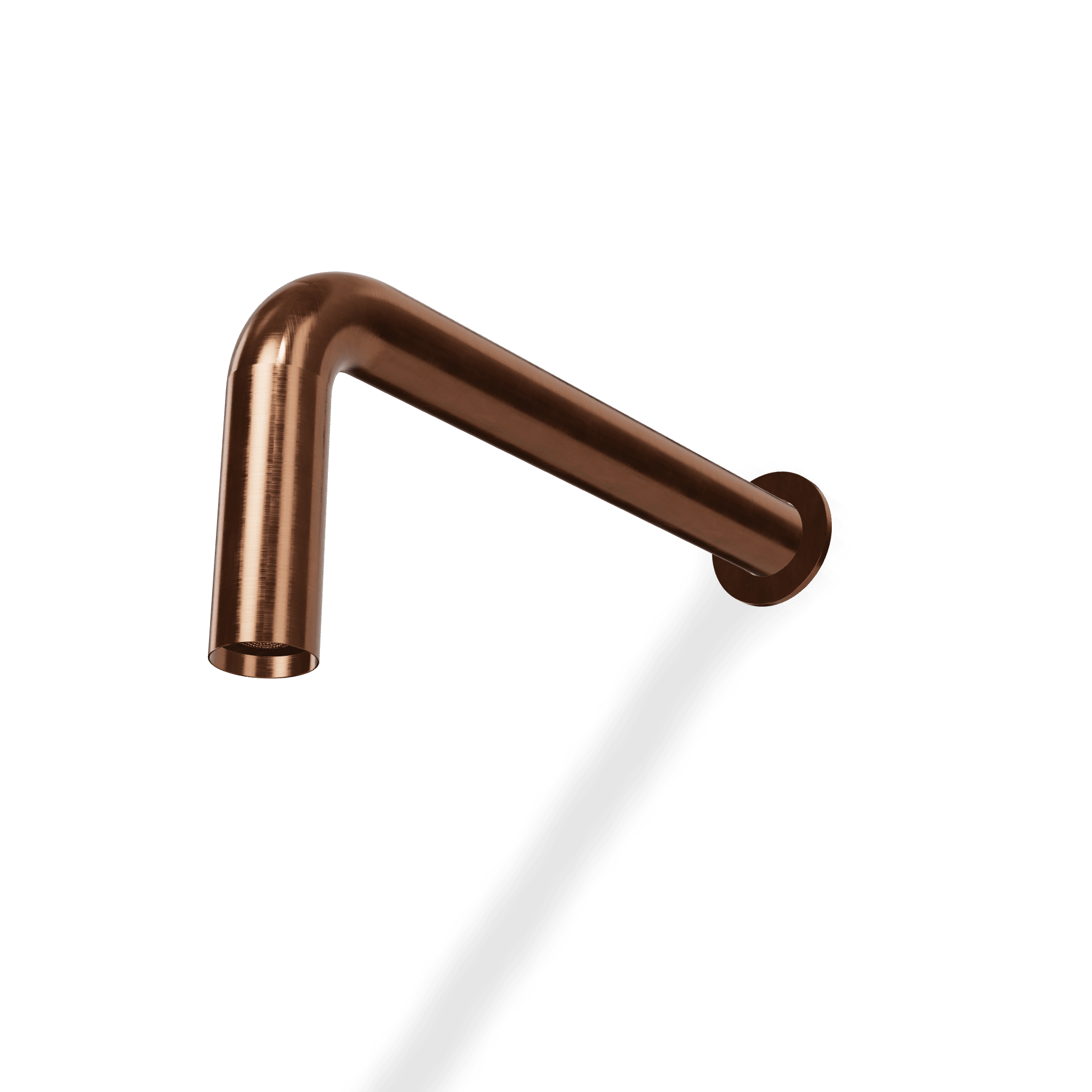 Верхний душ из стены с аэратором Watertube