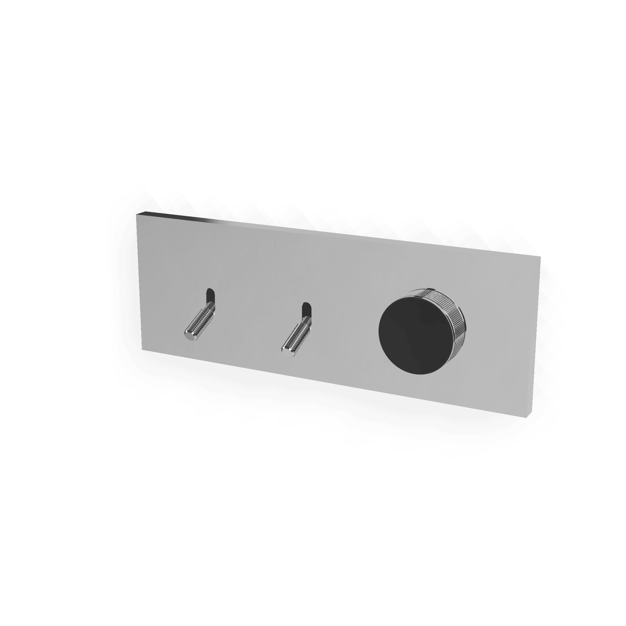 Внешняя часть смесителя для душа на 2 потребителя Watt