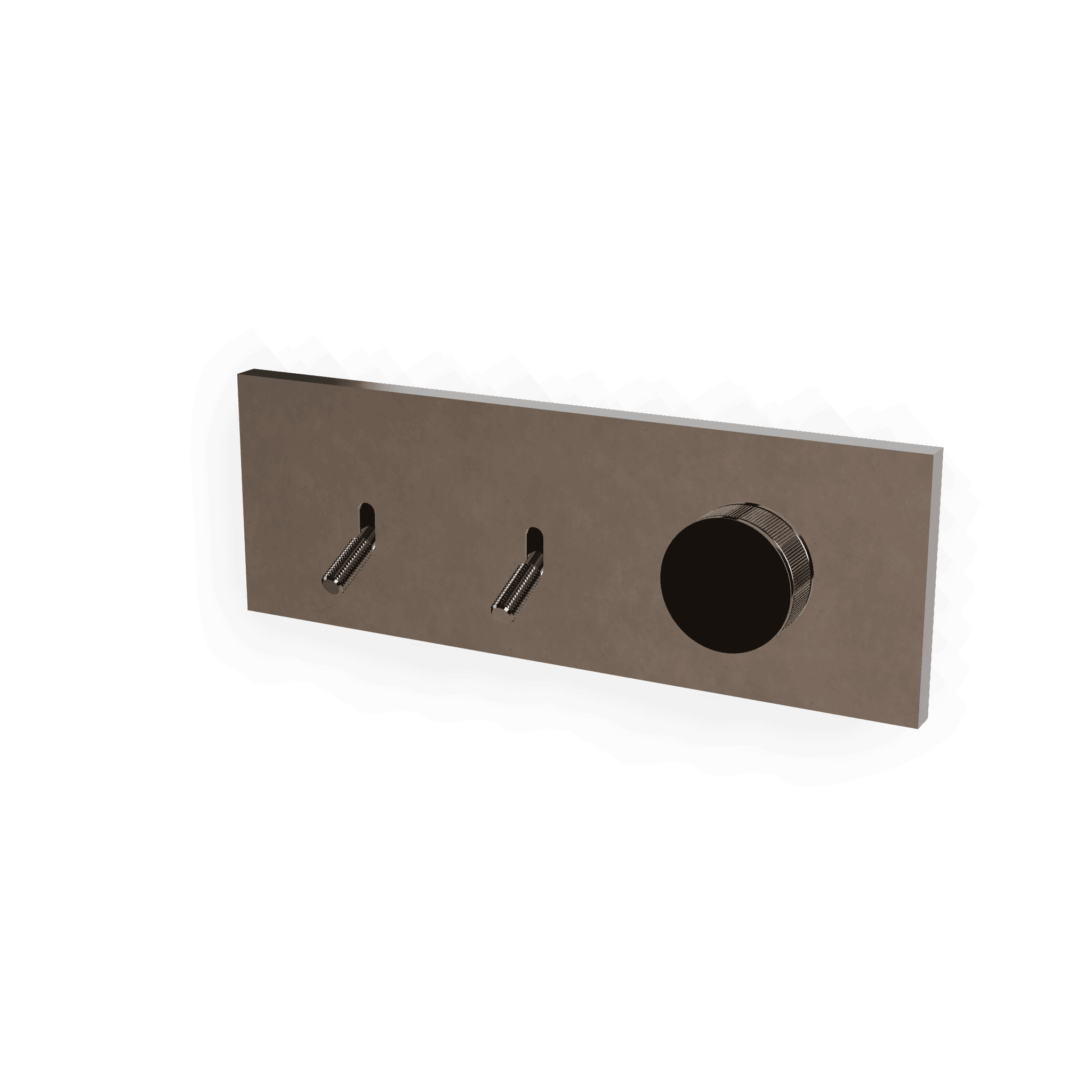 Внешняя часть смесителя для душа на 2 потребителя Watt