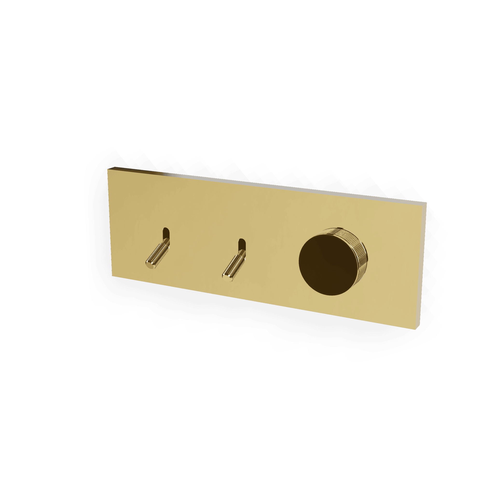 Внешняя часть смесителя для душа на 2 потребителя Watt