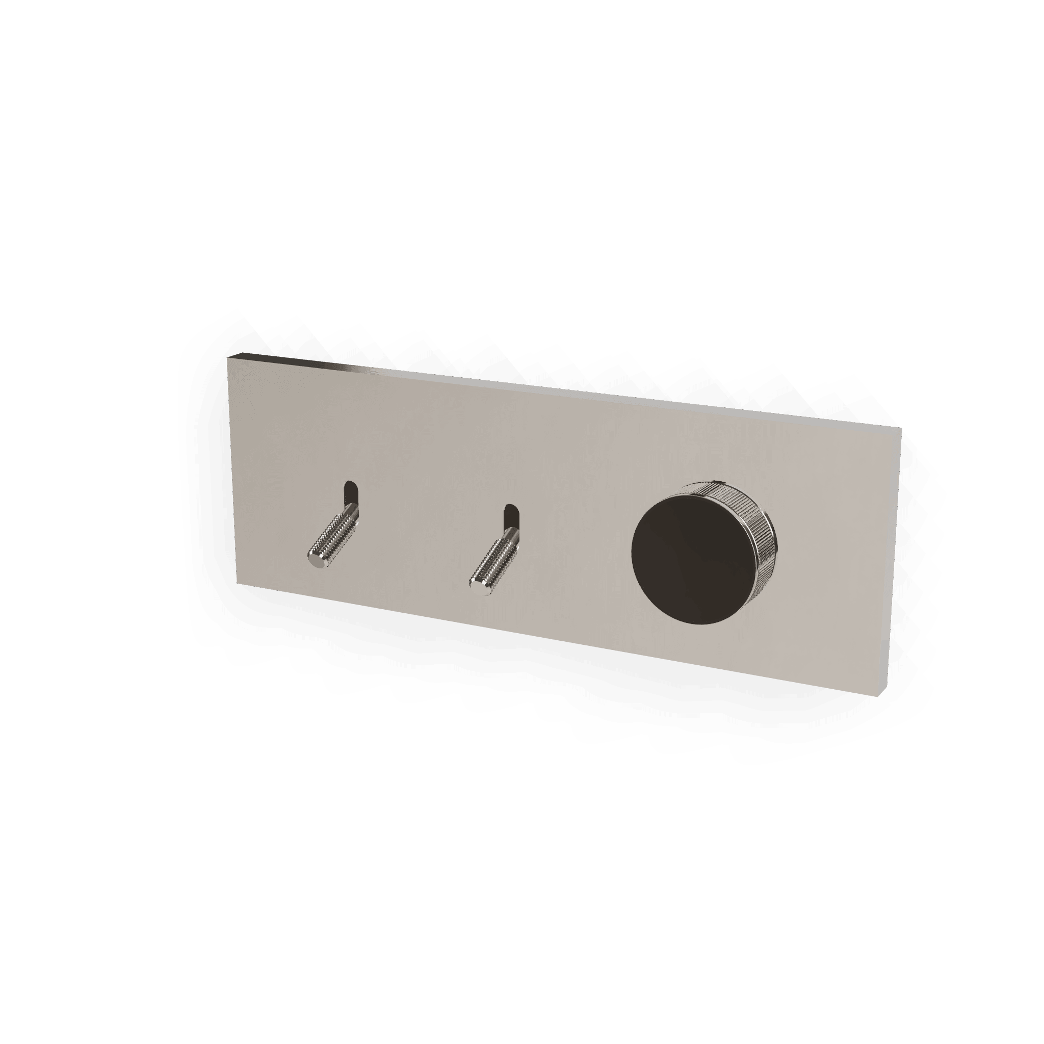 Внешняя часть смесителя для душа на 2 потребителя Watt