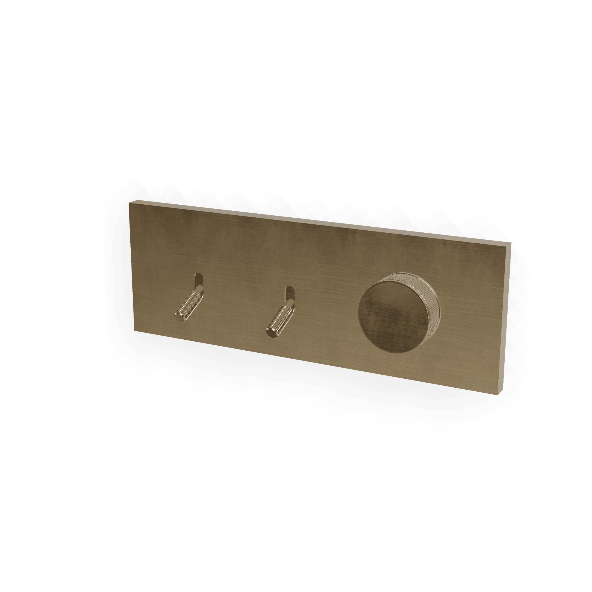 Внешняя часть смесителя для душа на 2 потребителя Watt