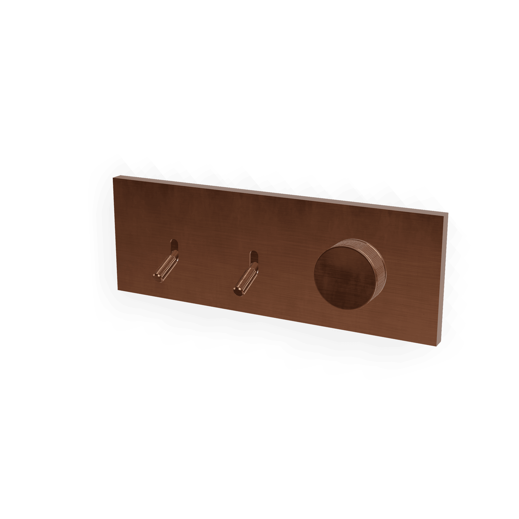 Внешняя часть смесителя для душа на 2 потребителя Watt