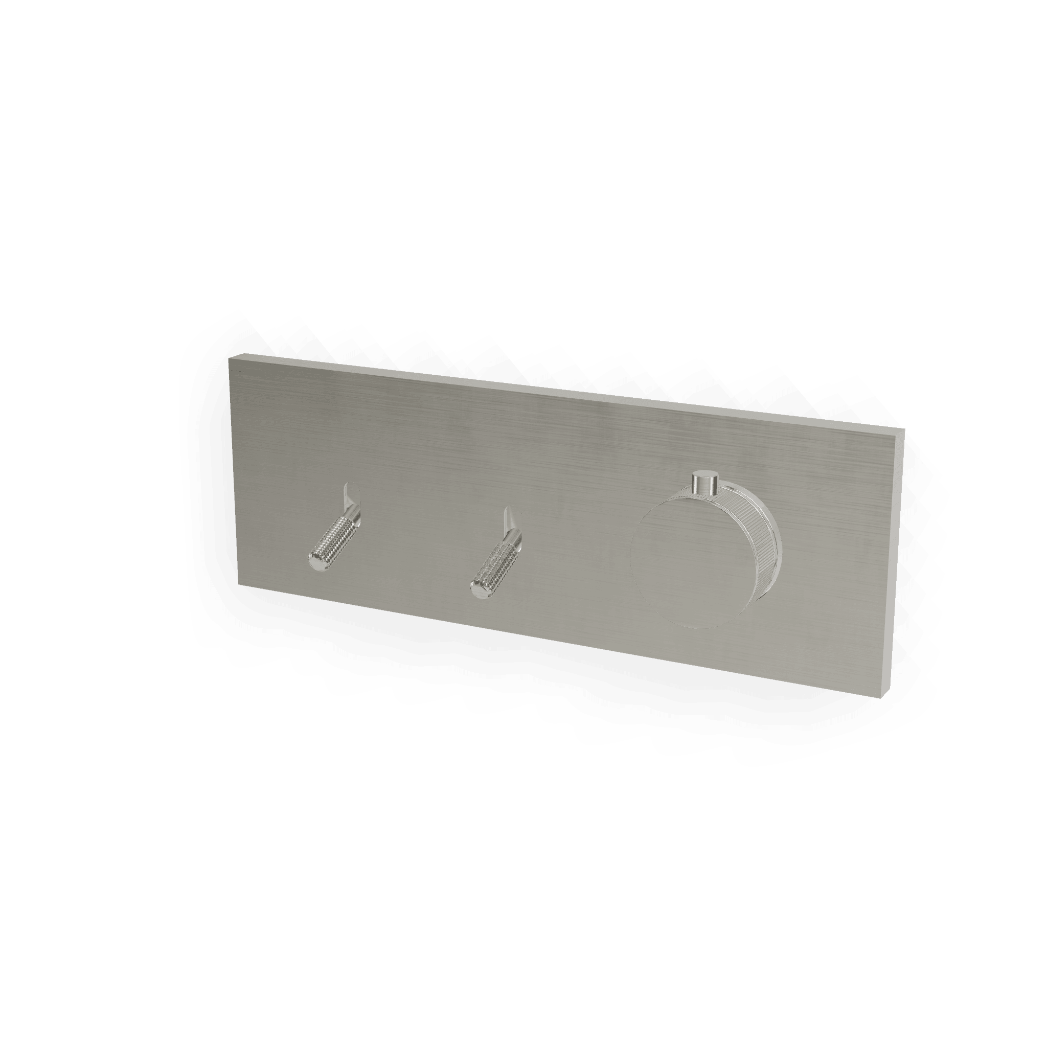 Внешняя часть термостатического смесителя для душа на 2 потребителя Watt