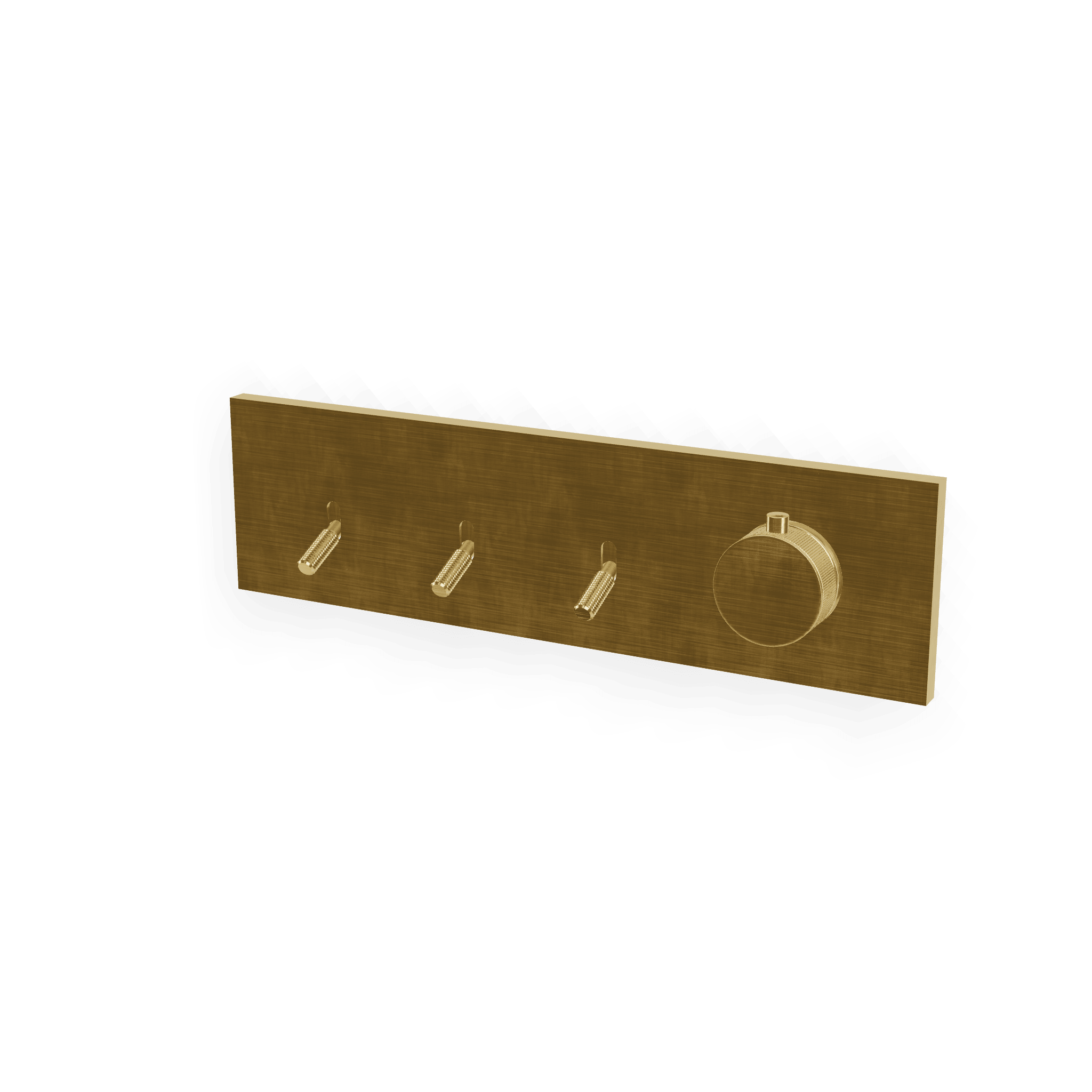 Внешняя часть термостатического смесителя для душа на 3 потребителя Watt