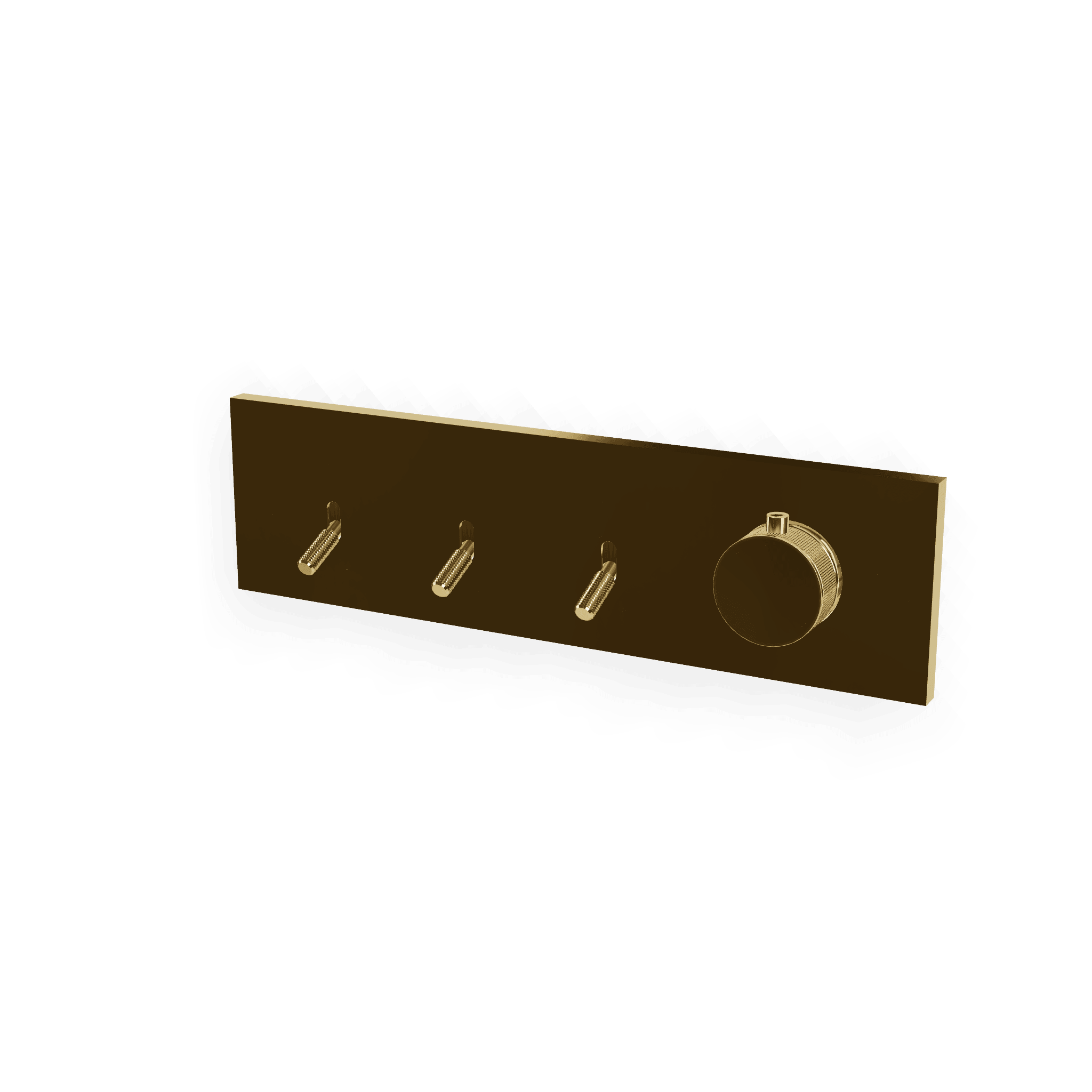 Внешняя часть термостатического смесителя для душа на 3 потребителя Watt