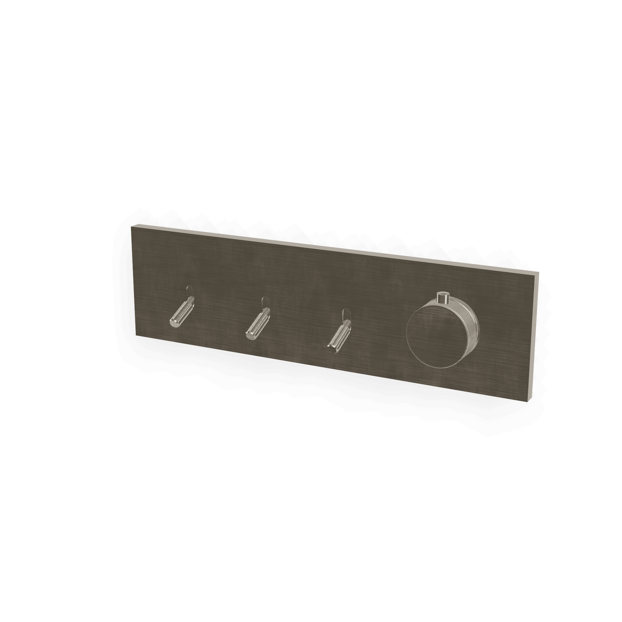 Внешняя часть термостатического смесителя для душа на 3 потребителя Watt