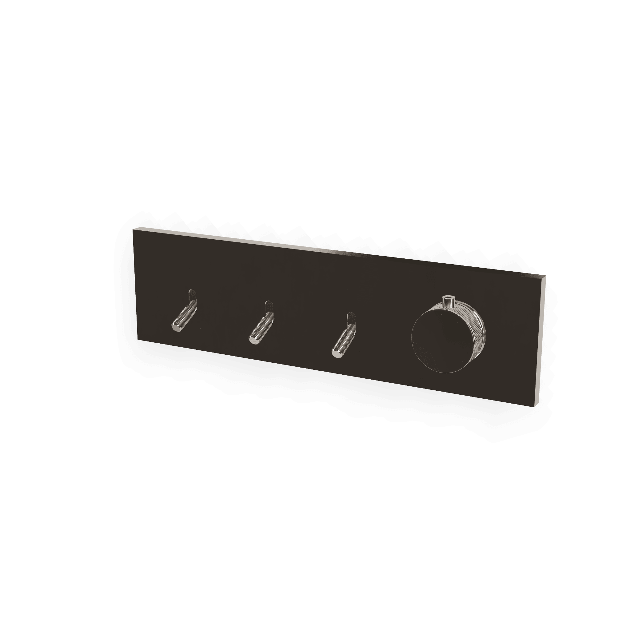 Внешняя часть термостатического смесителя для душа на 3 потребителя Watt