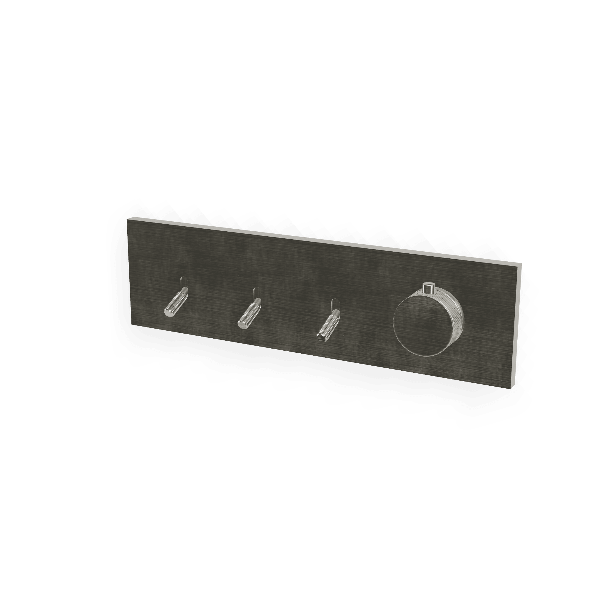 Внешняя часть термостатического смесителя для душа на 3 потребителя Watt