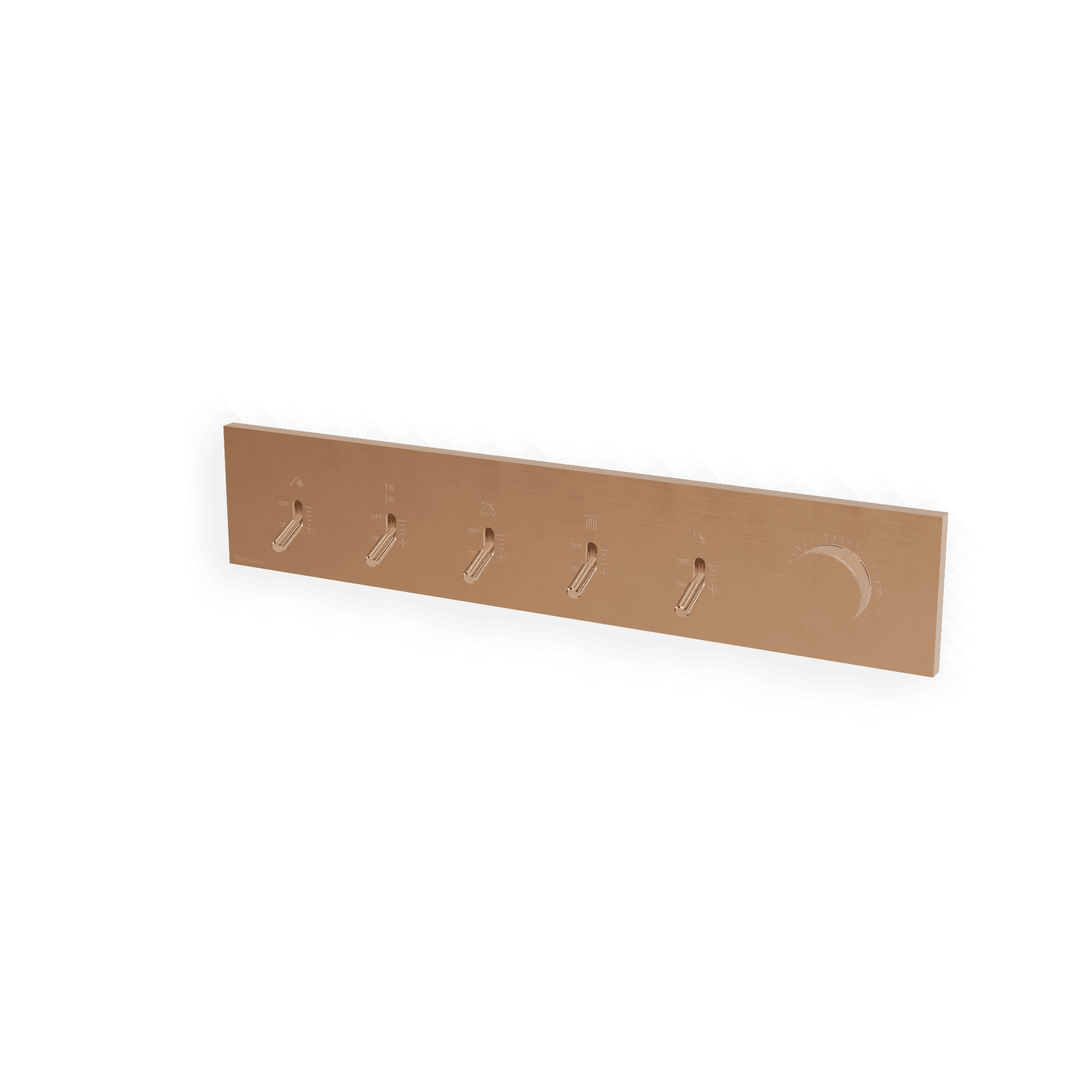 Внешняя часть смесителя для душа на 5 потребителей Watt