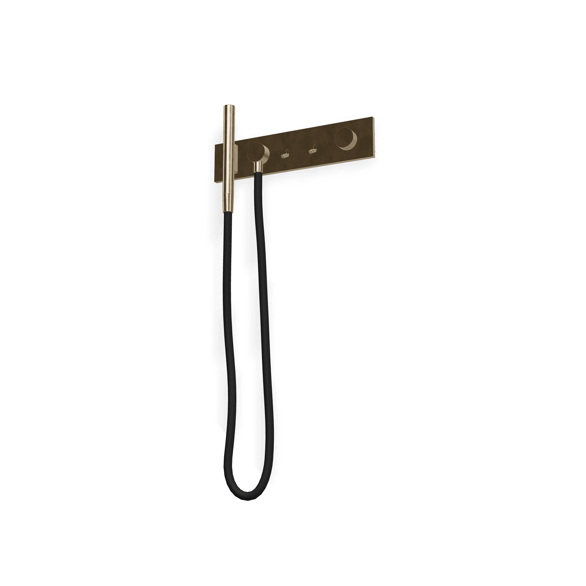 Внешняя часть смесителя для душа на 2 потребителя Watt