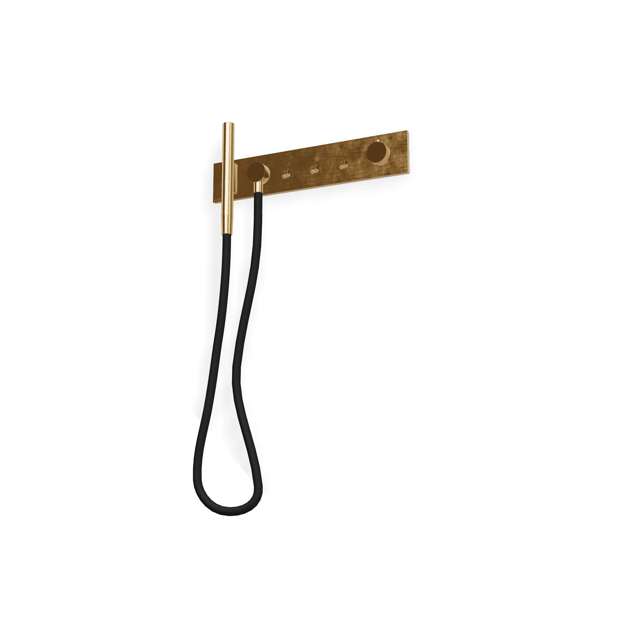 Внешняя часть термостатического смесителя для душа на 3 потребителя Watt