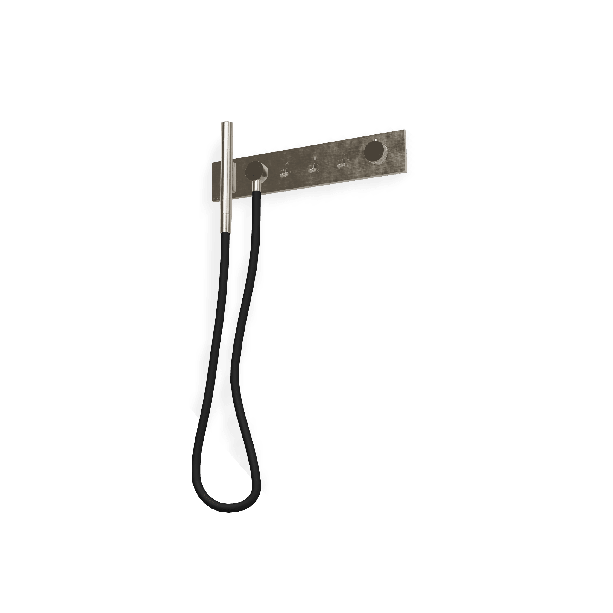 Внешняя часть термостатического смесителя для душа на 3 потребителя Watt