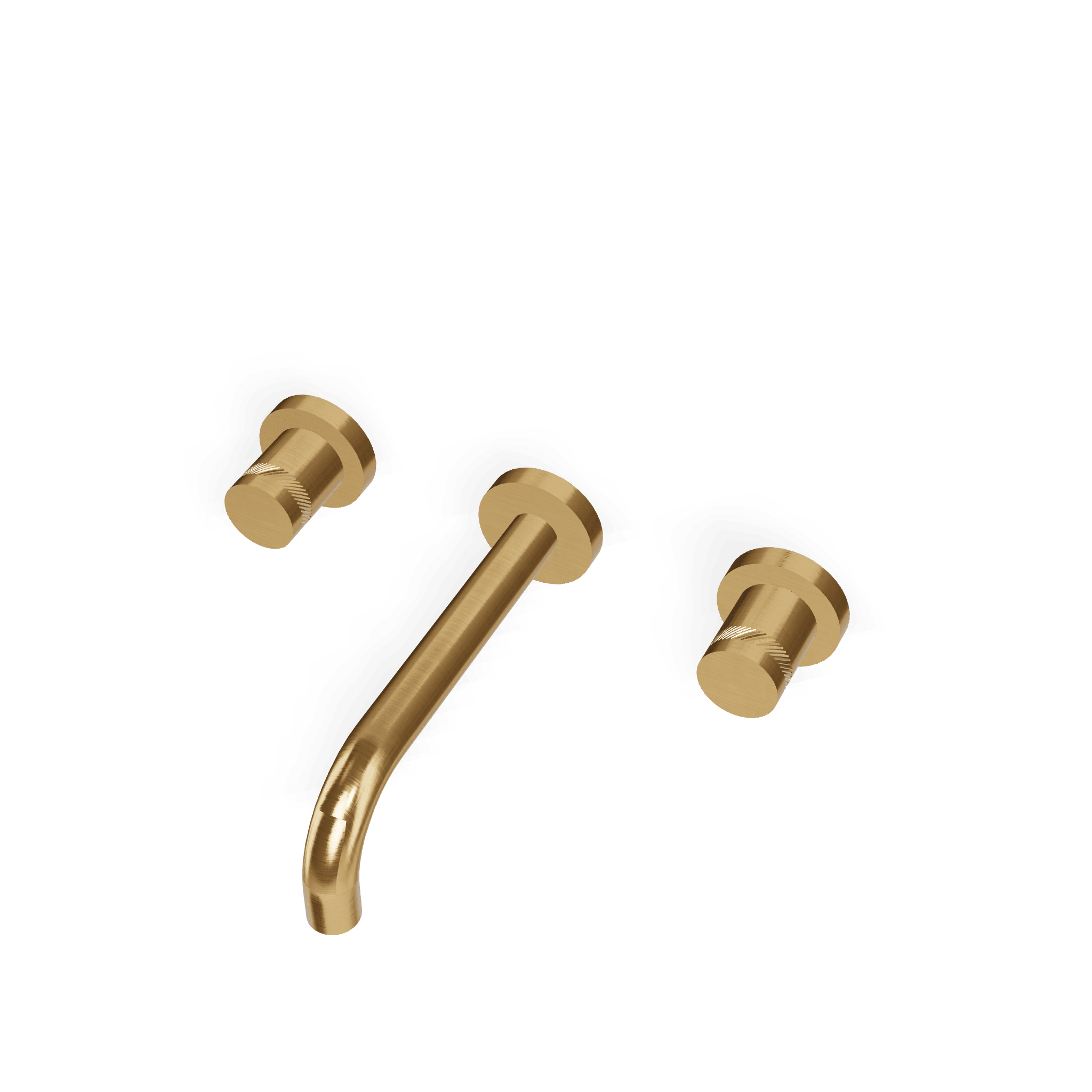 Внешняя часть смесителя для раковины на 3 отверстия из стены 170 мм X-Change