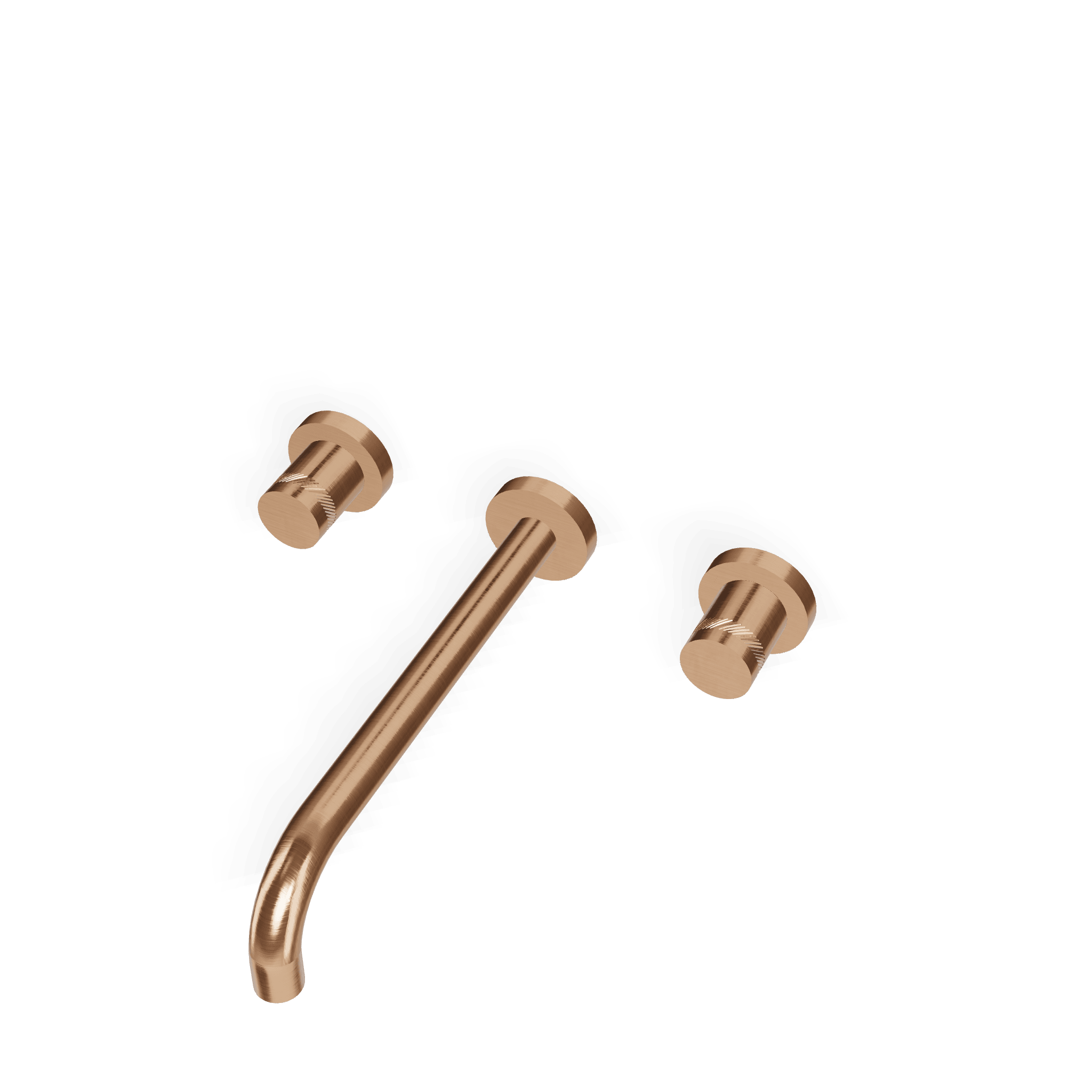 Внешняя часть смесителя для раковины на 3 отверстия из стены 230 мм X-Change