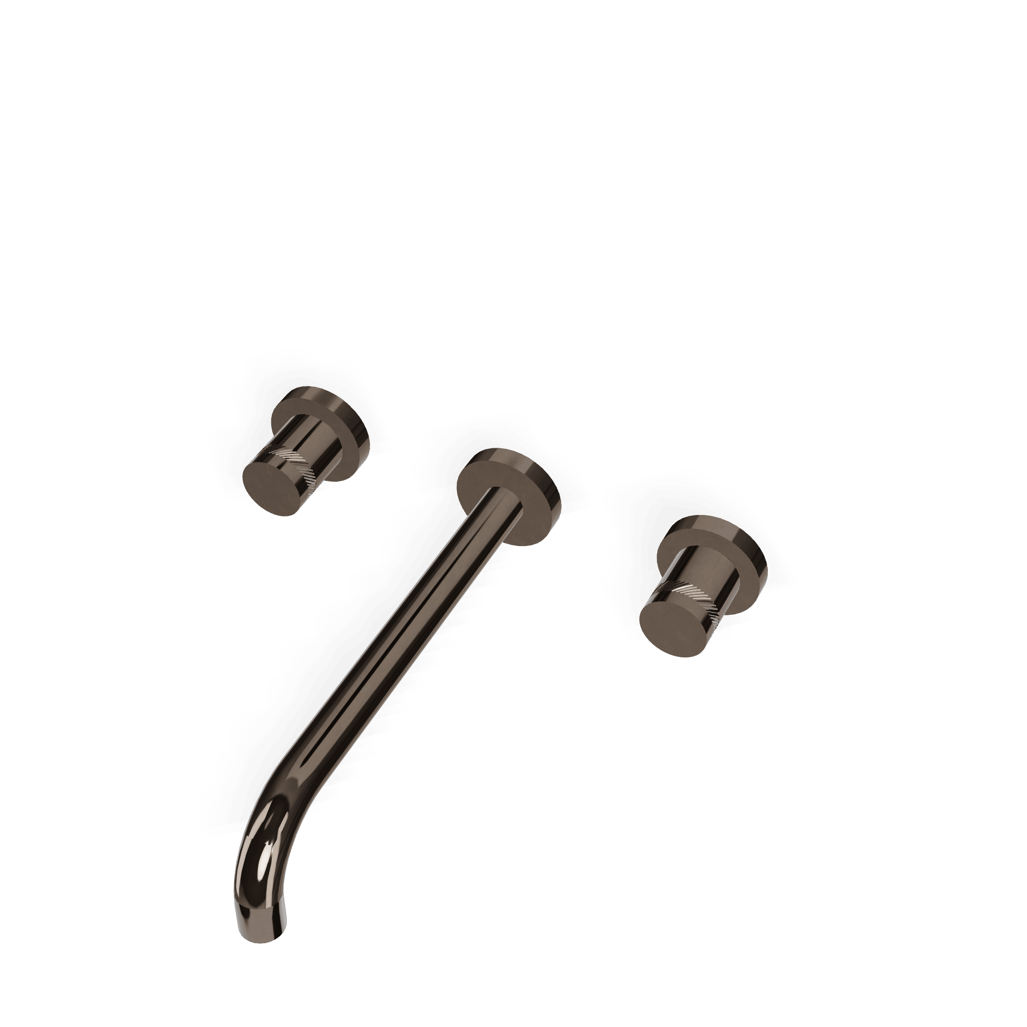 Внешняя часть смесителя для раковины на 3 отверстия из стены 230 мм X-Change