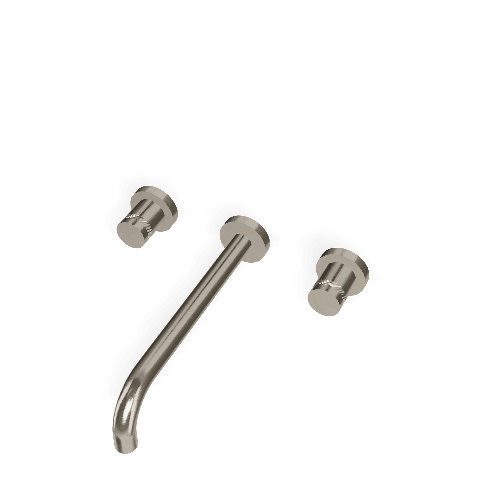 Внешняя часть смесителя для раковины на 3 отверстия из стены 230 мм X-Change