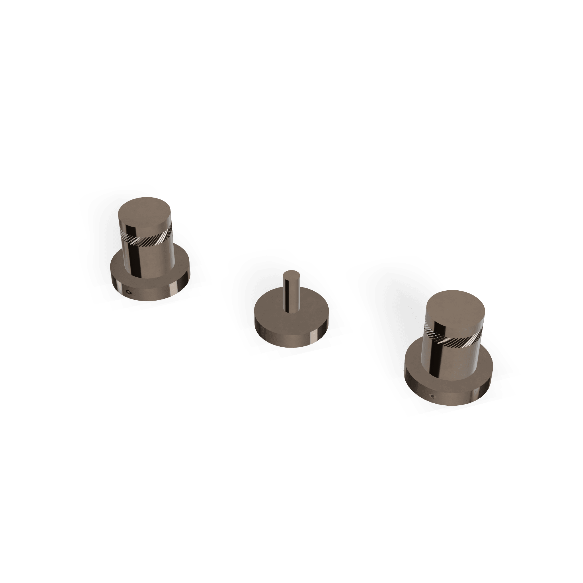 Смеситель для биде на 3 отвестия без излива X-Change