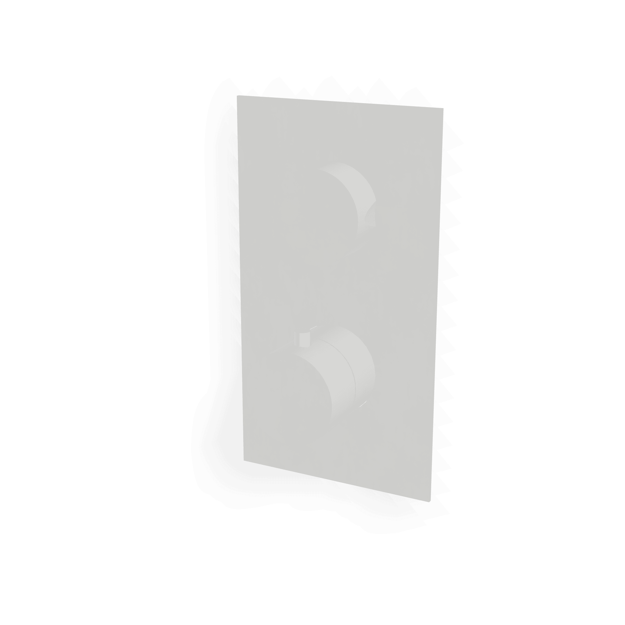 Внешняя часть термостатического смесителя для душа на 1 потребителя Up+