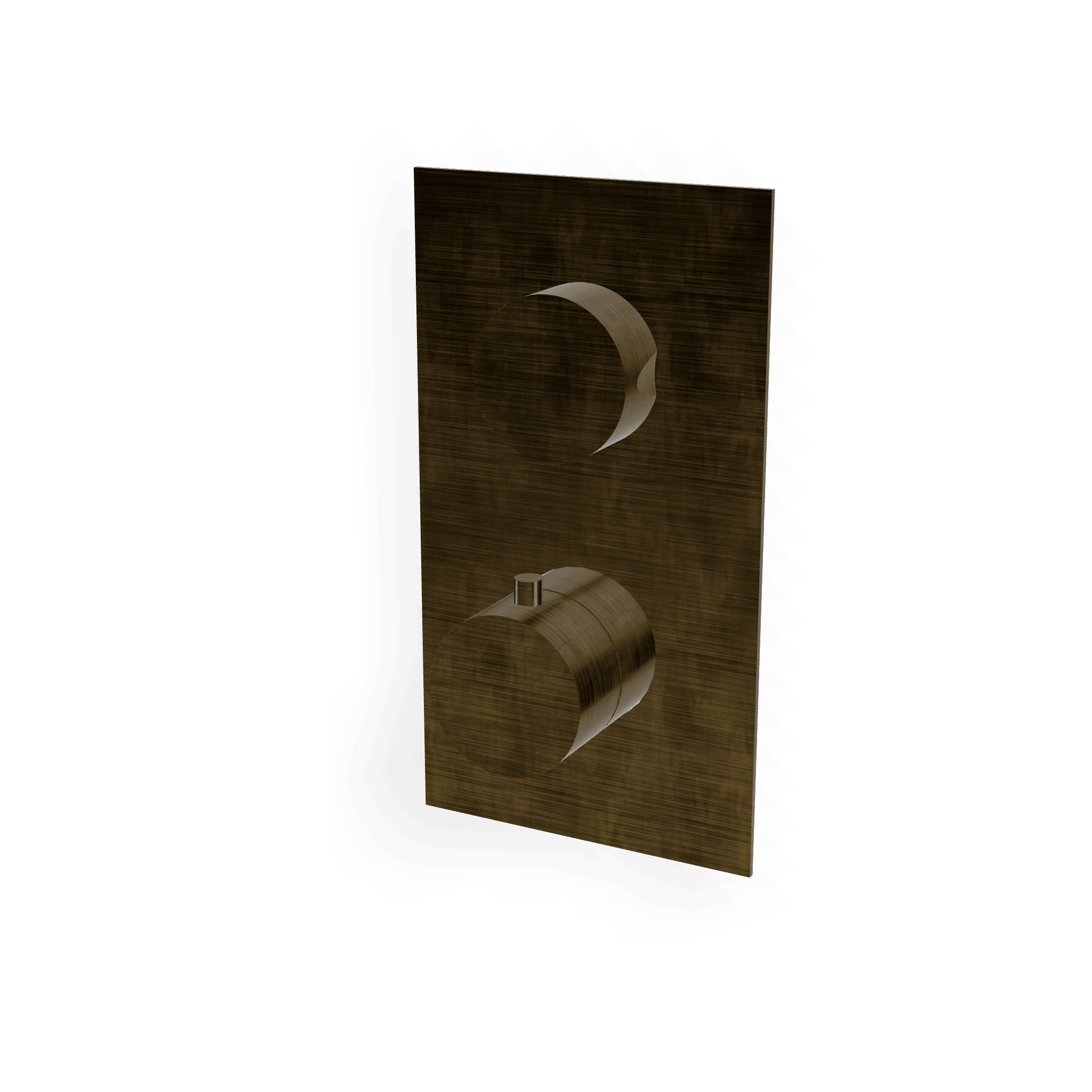 Внешняя часть термостатического смесителя для душа на 1 потребителя Up+