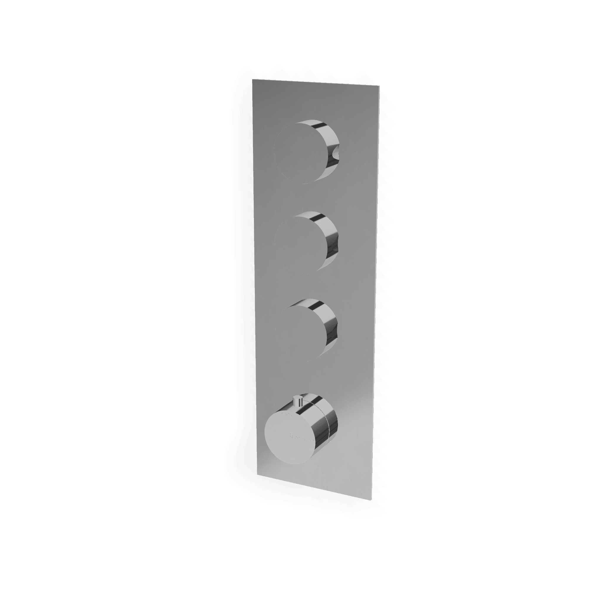 Внешняя часть термостатического смесителя для душа на 3 потребителя Up+