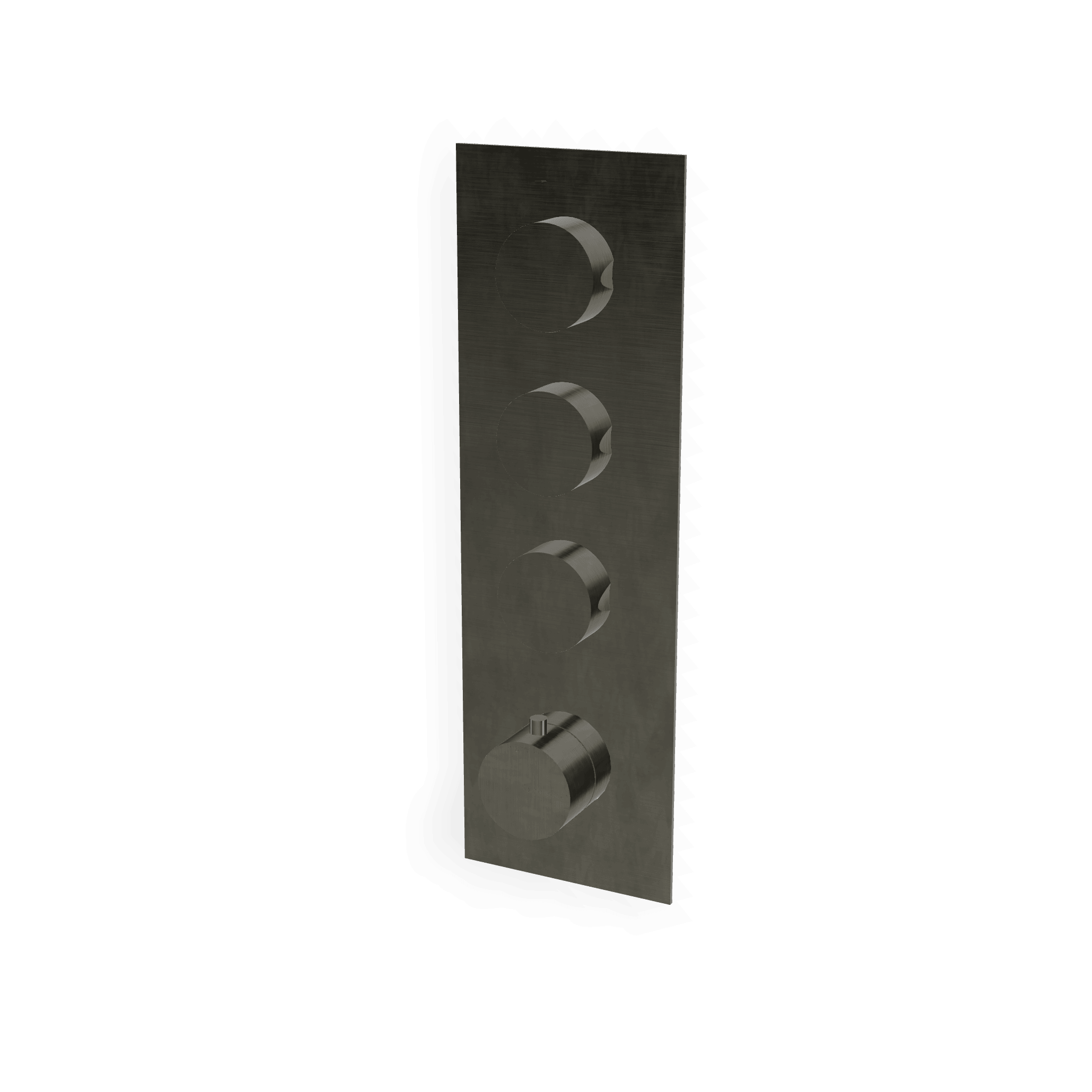 Внешняя часть термостатического смесителя для душа на 3 потребителя Up+