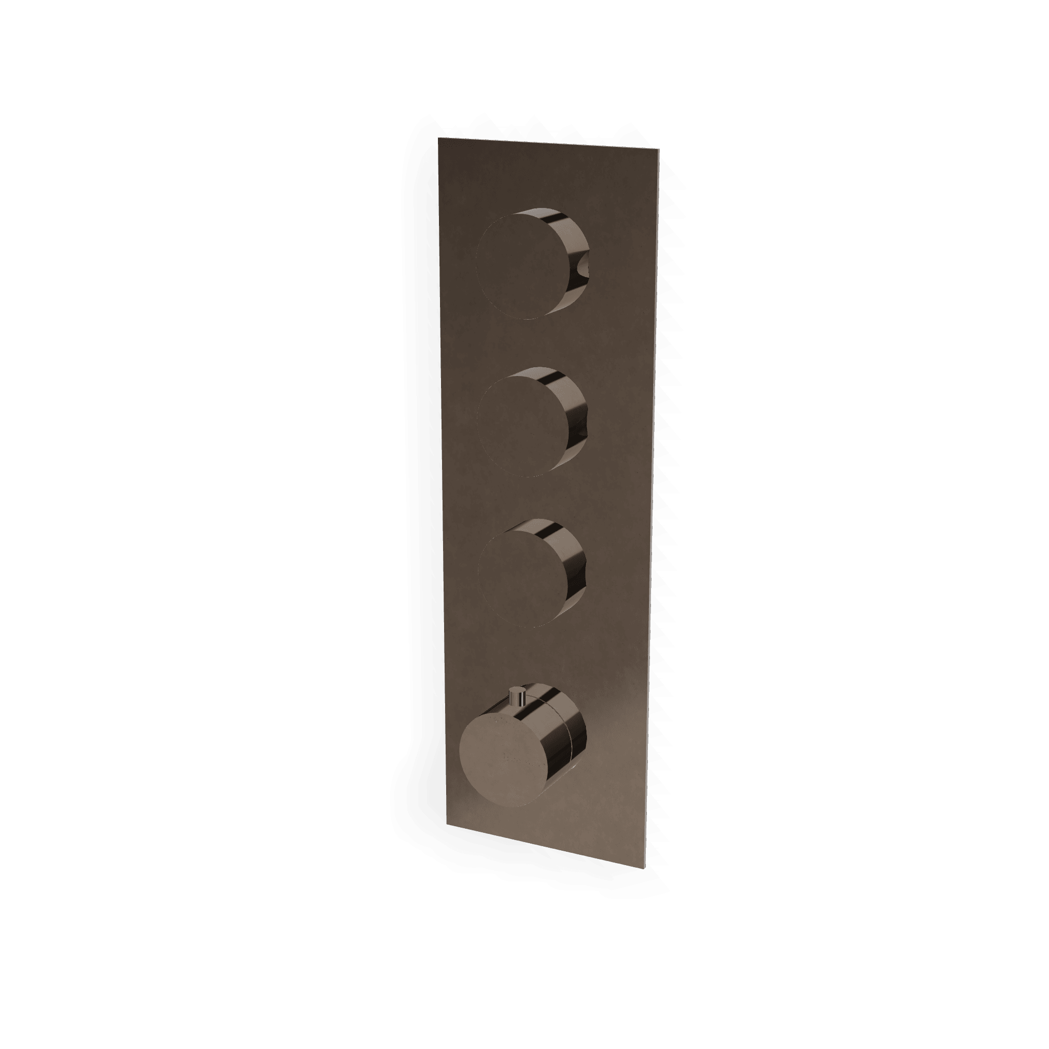 Внешняя часть термостатического смесителя для душа на 3 потребителя Up+