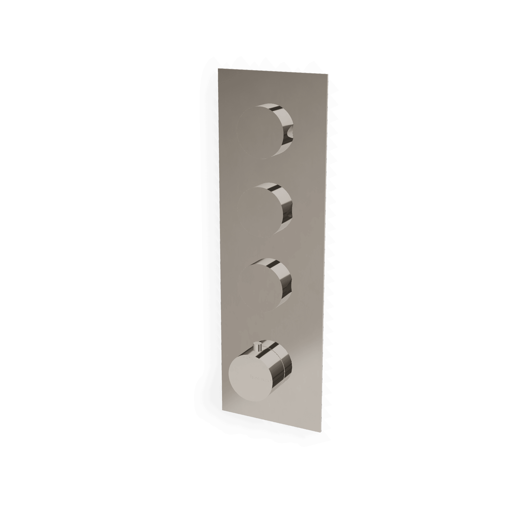 Внешняя часть термостатического смесителя для душа на 3 потребителя Up+