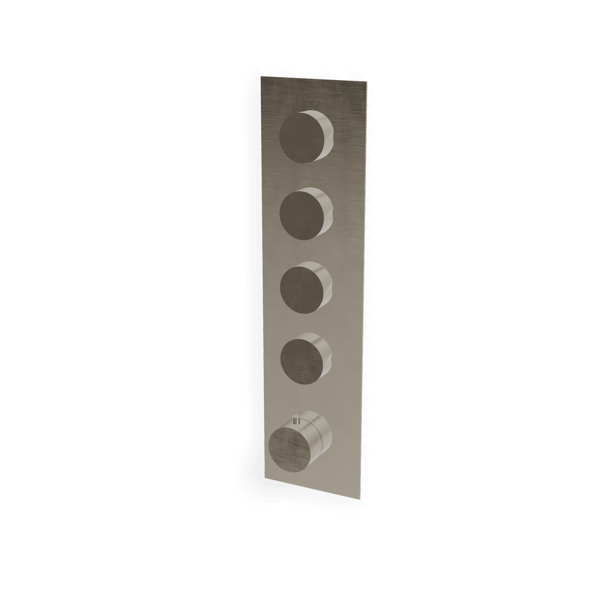 Внешняя часть термостатического смесителя для душа на 4 потребителя Up+