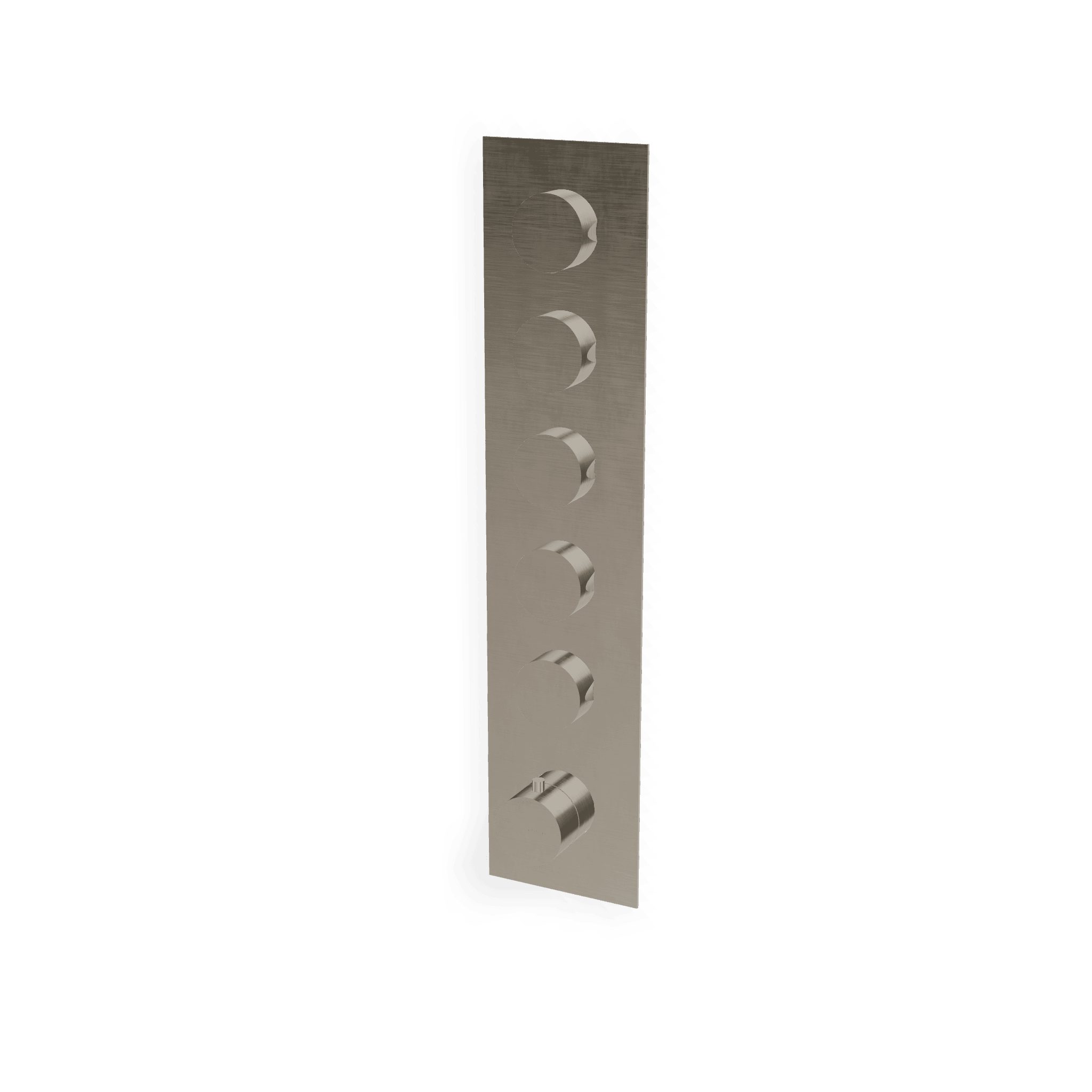 Внешняя часть термостатического смесителя для душа на 5 потребителей Up+