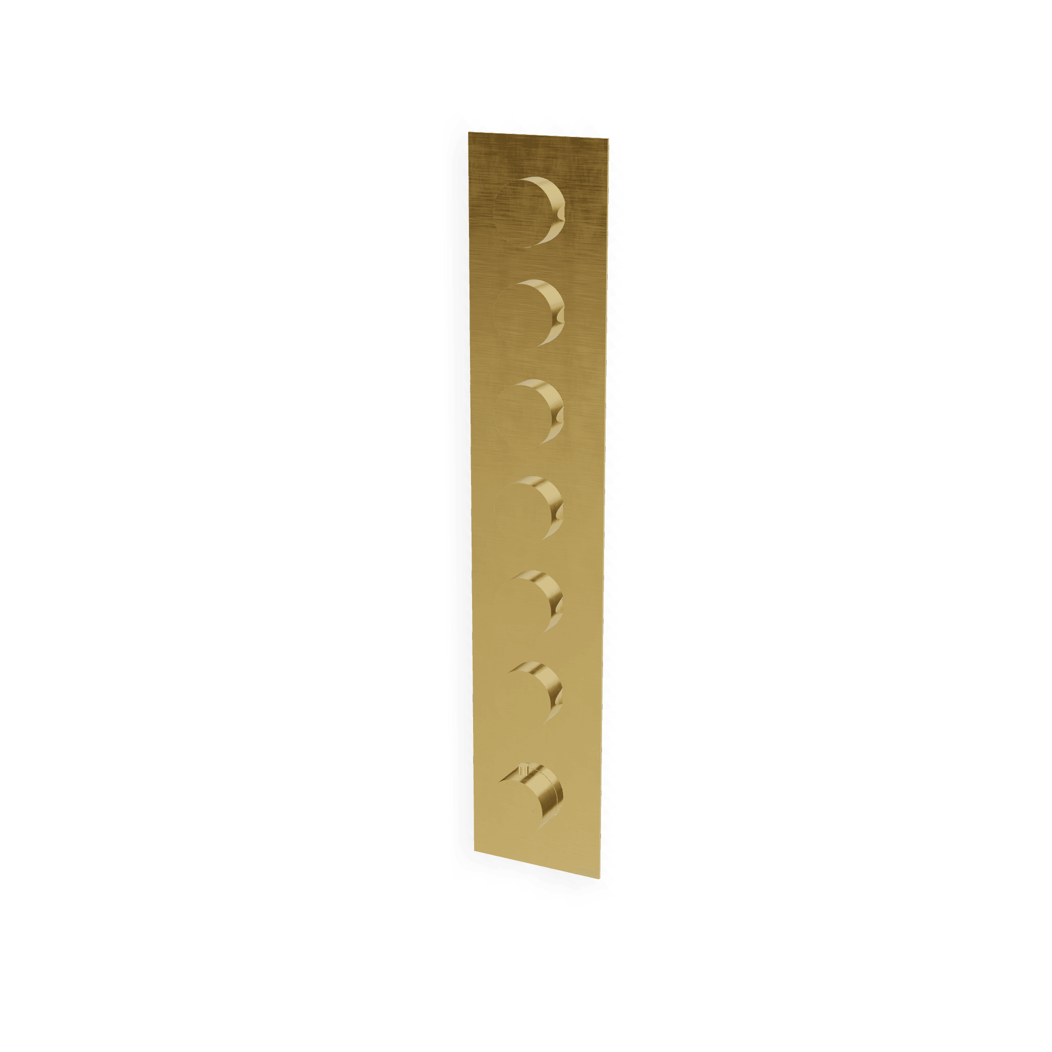 Внешняя часть термостатического смесителя для душа на 6 потребителей Up+