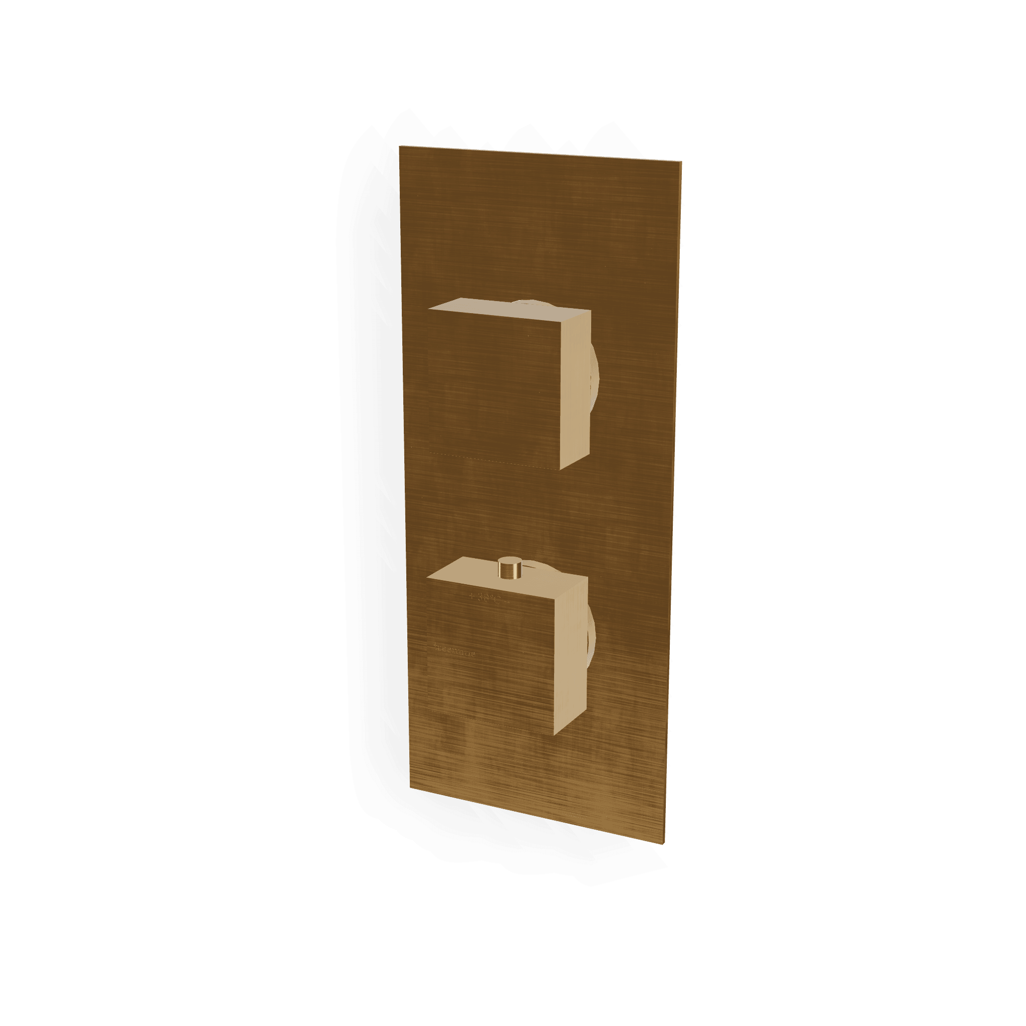 Внешняя часть термостатического смесителя на 3 потребителя