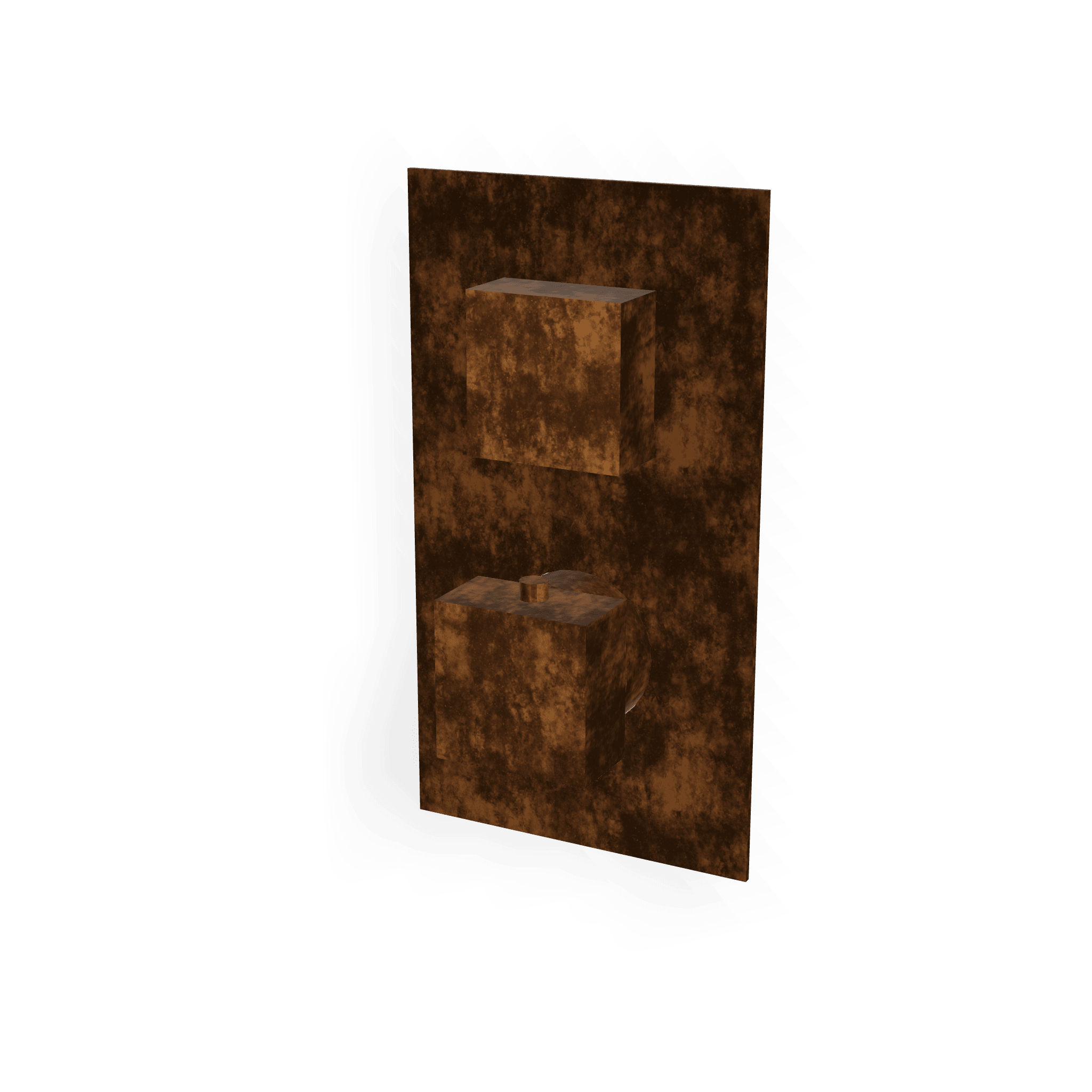 Внешняя часть термостатического смесителя для душа на 1 потребителя X-Change