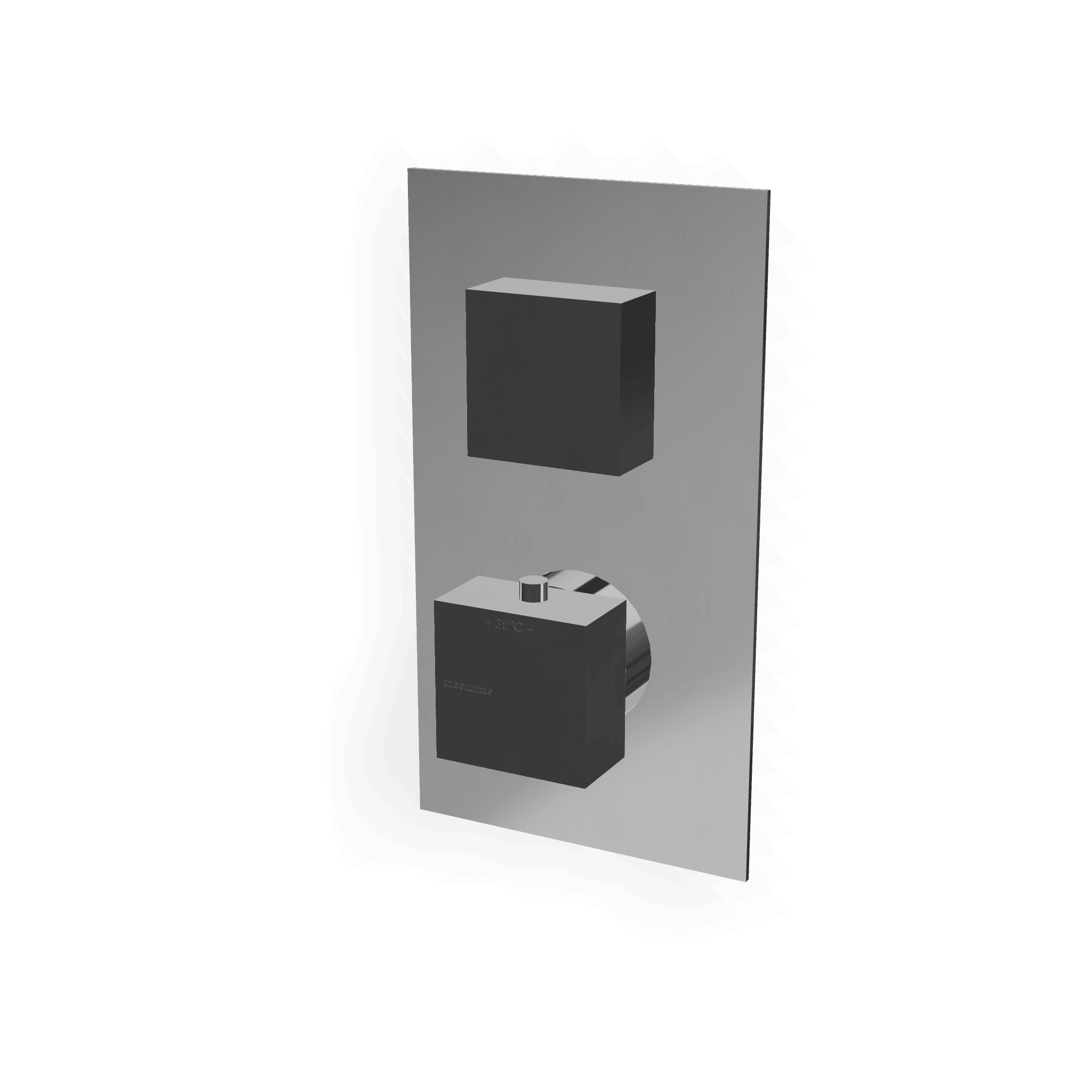 Внешняя часть термостатического смесителя для душа на 1 потребителя X-Change