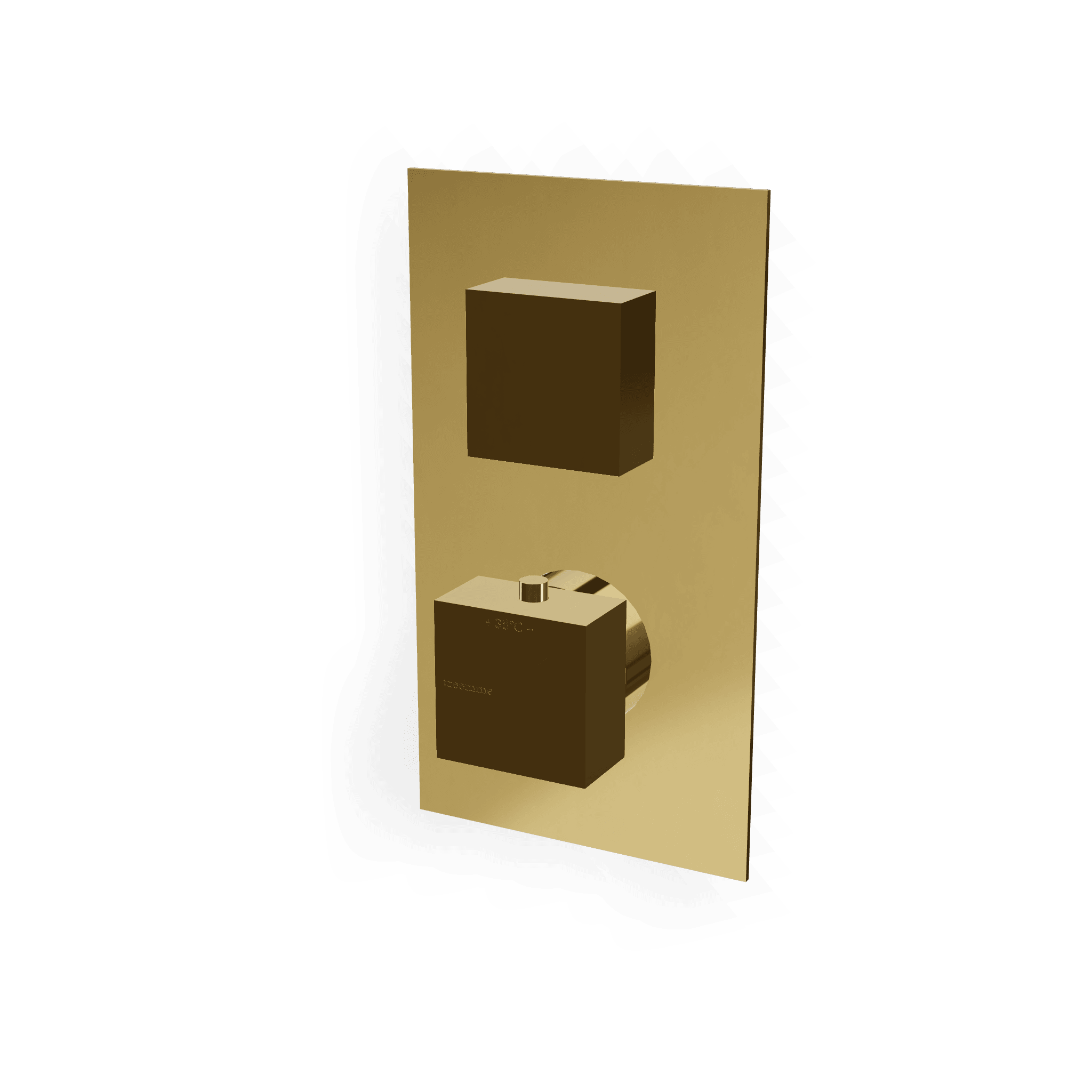 Внешняя часть термостатического смесителя для душа на 1 потребителя X-Change