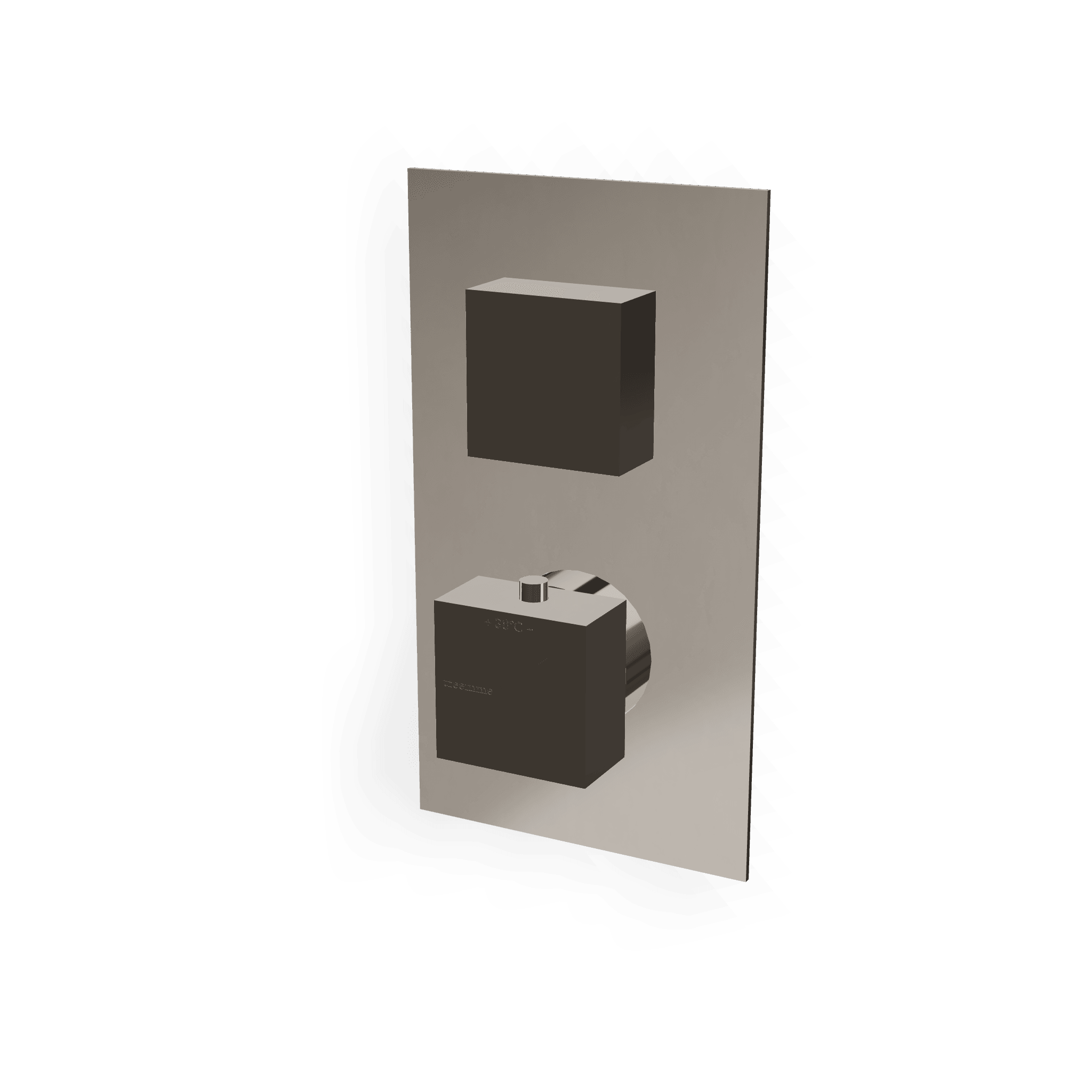 Внешняя часть термостатического смесителя для душа на 1 потребителя X-Change