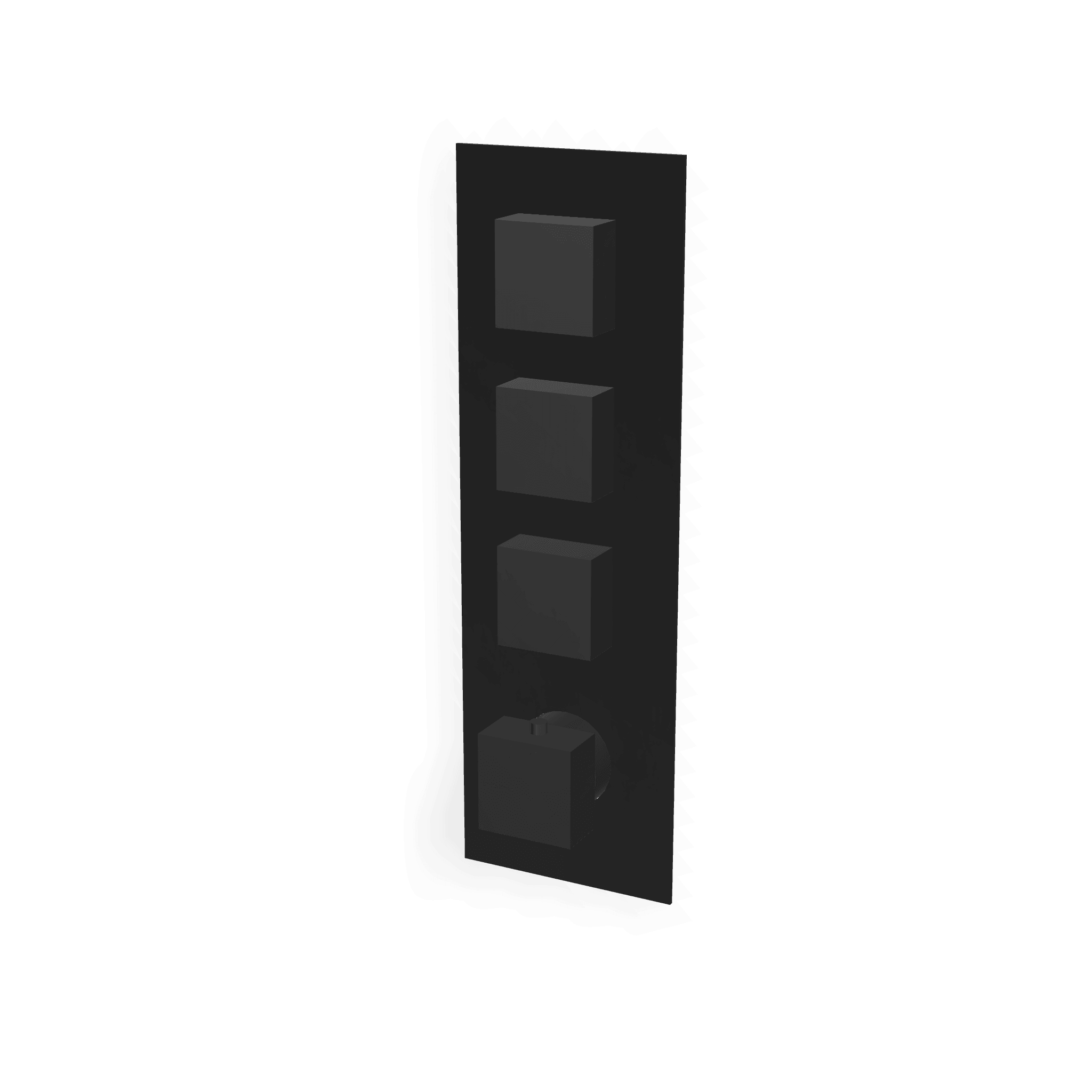 Внешняя часть термостатического смесителя для душа на 3 потребителя X-Change