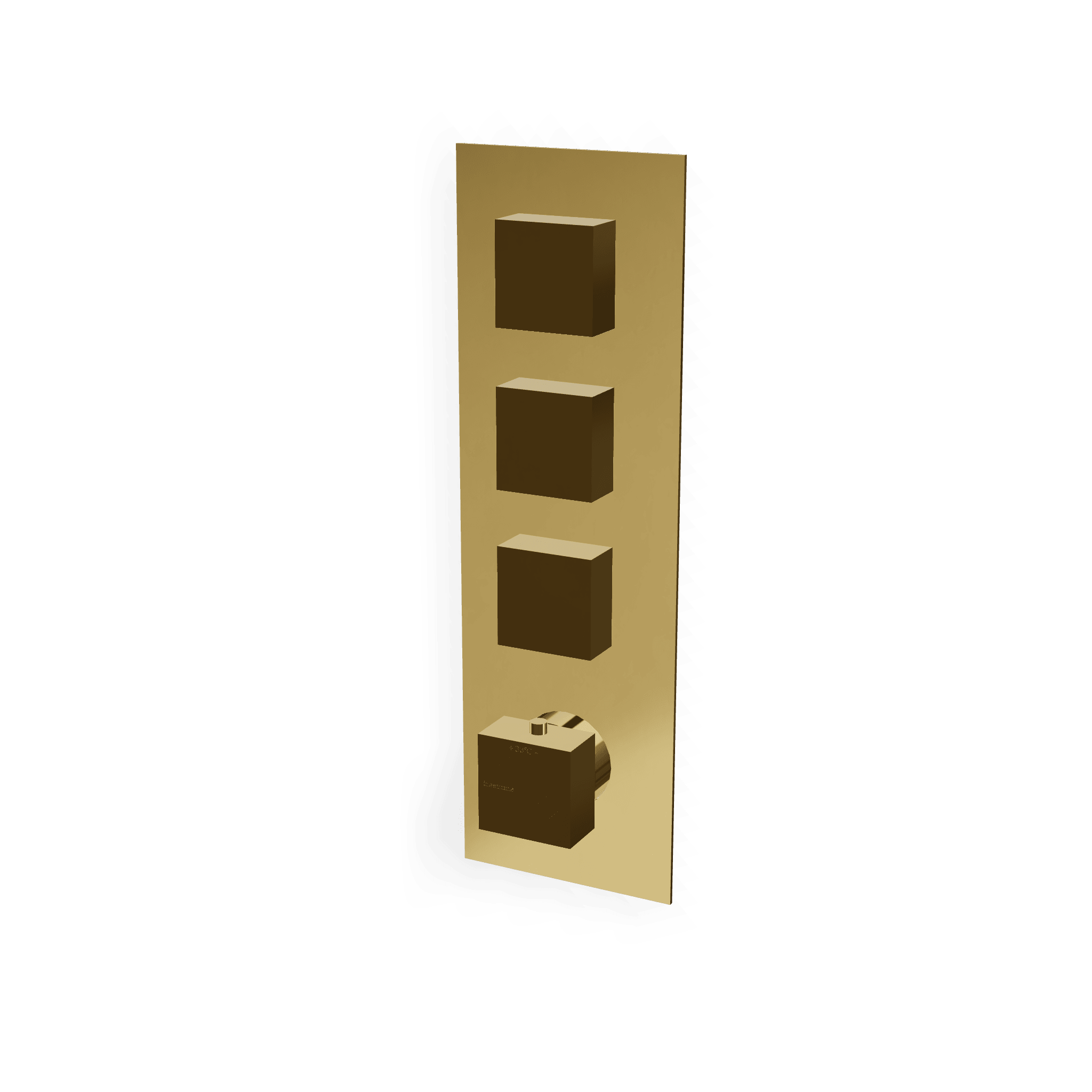 Внешняя часть термостатического смесителя для душа на 3 потребителя X-Change