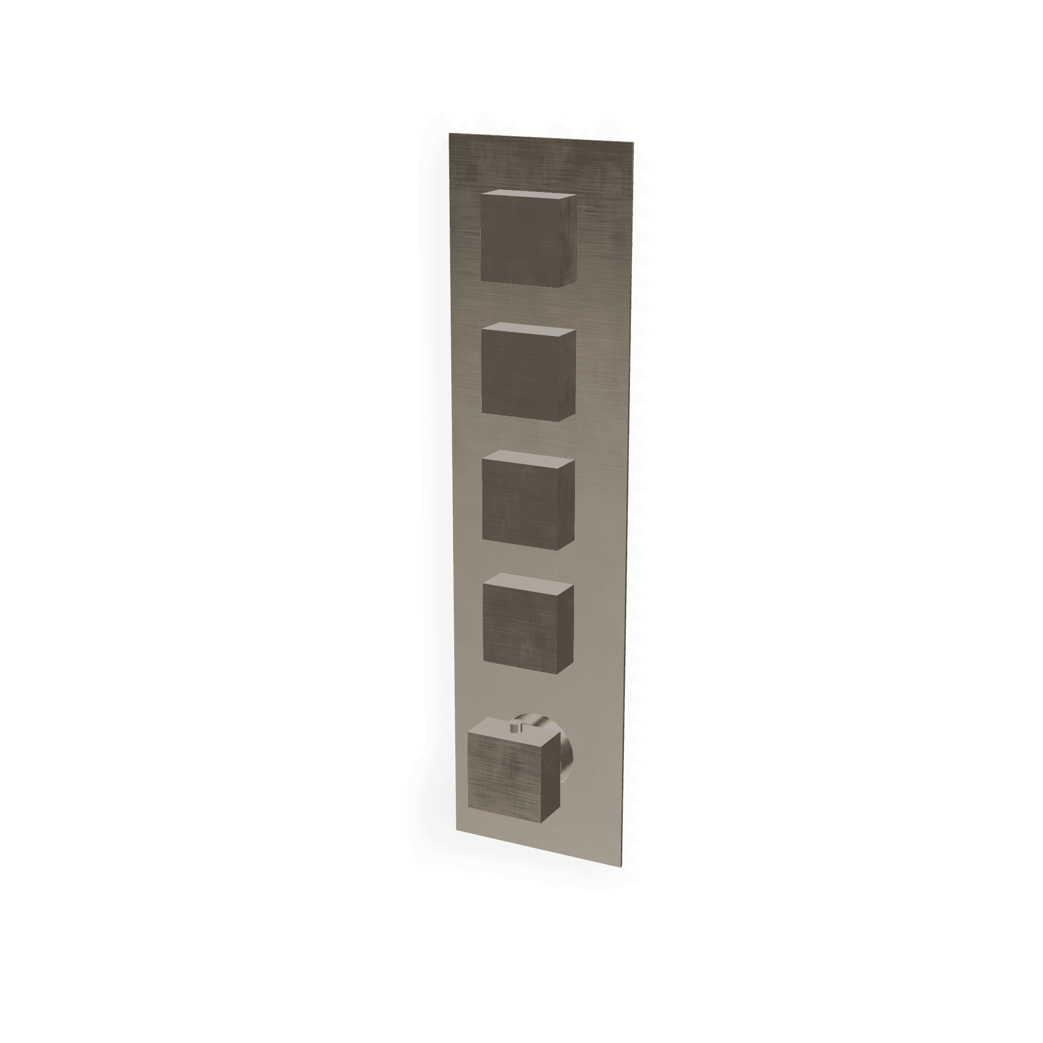 Внешняя часть термостатического смесителя для душа на 4 потребителя X-Change