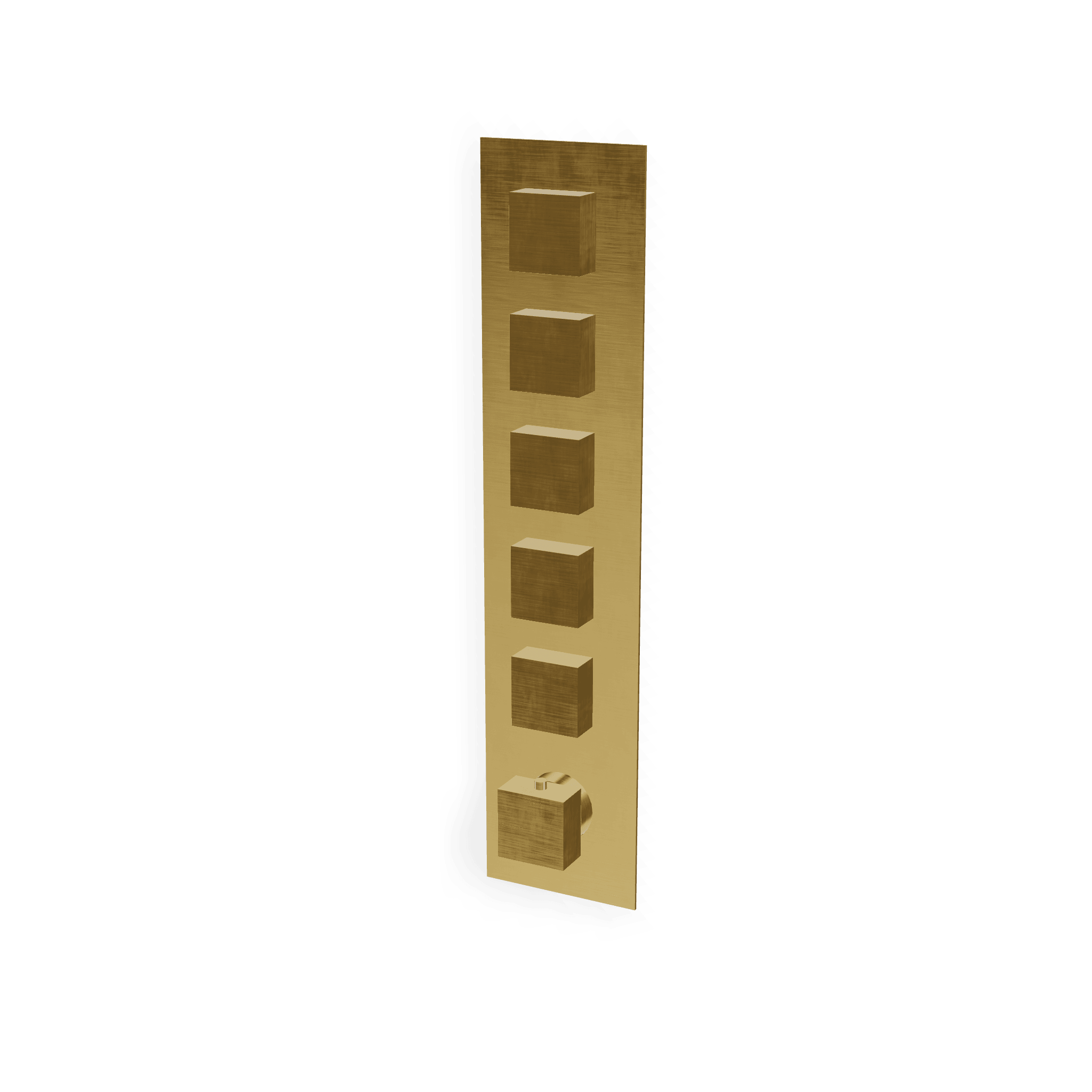 Внешняя часть термостатического смесителя для душа на 5 потребителей X-Change