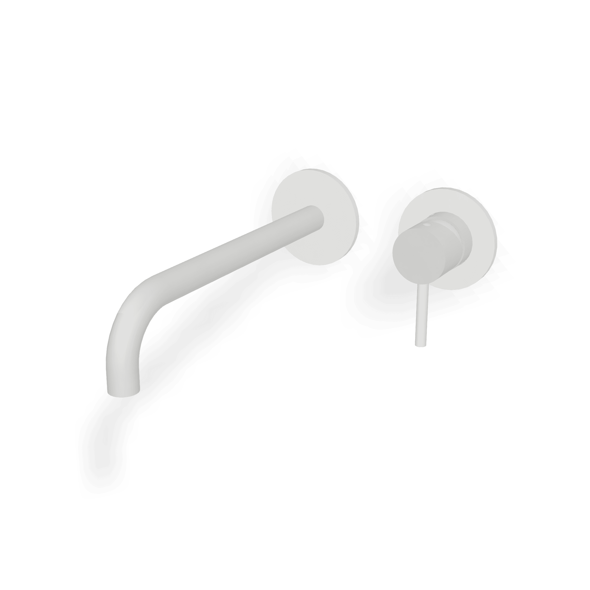 Внешняя часть смесителя для раковины из стены 235 мм