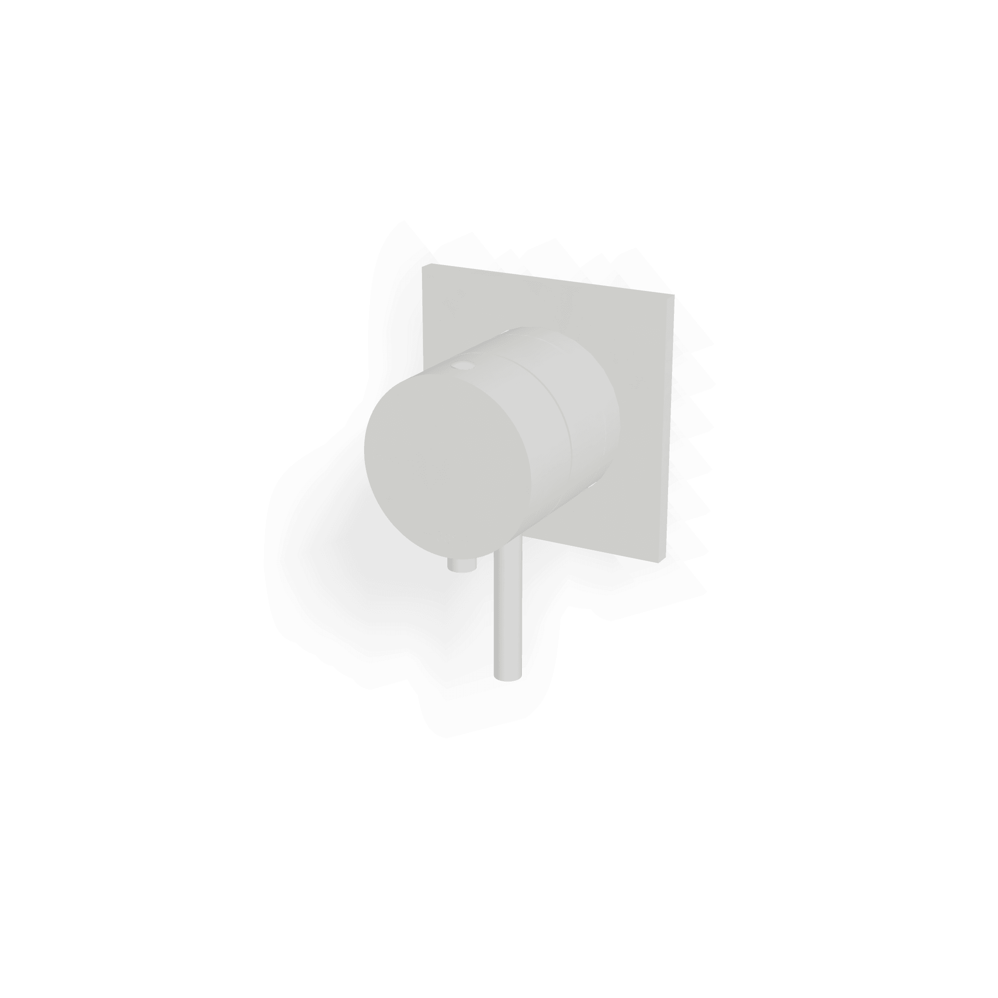 Внешняя часть термостатического смесителя для душа